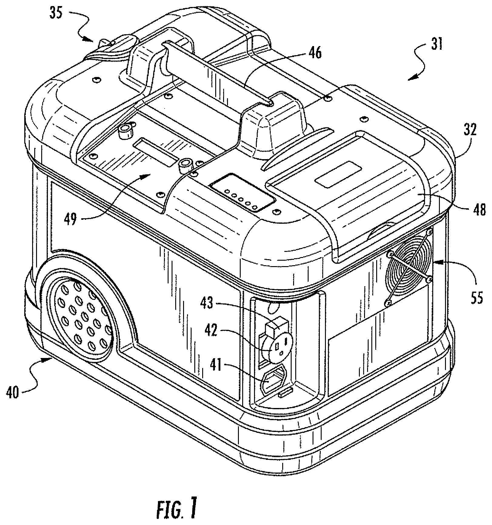 Patent US12311069 Figure 1 – Fogging system including fogging devices cooperating over wireless communications network and related methods