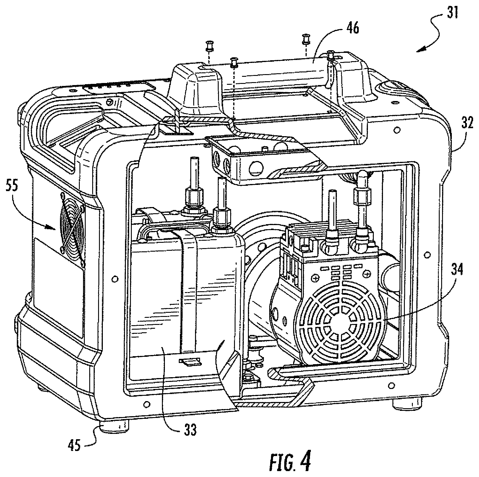 Patent US12311069 Figure 4 – Fogging system including fogging devices cooperating over wireless communications network and related methods