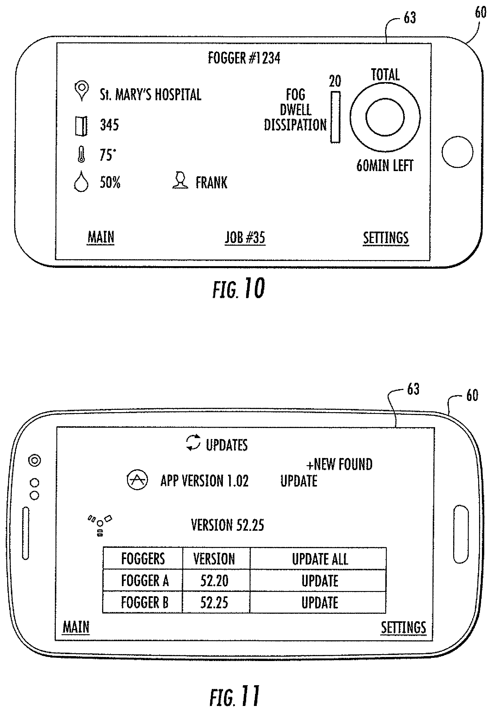 Patent US12311069 Figure 8 – Fogging system including fogging devices cooperating over wireless communications network and related methods