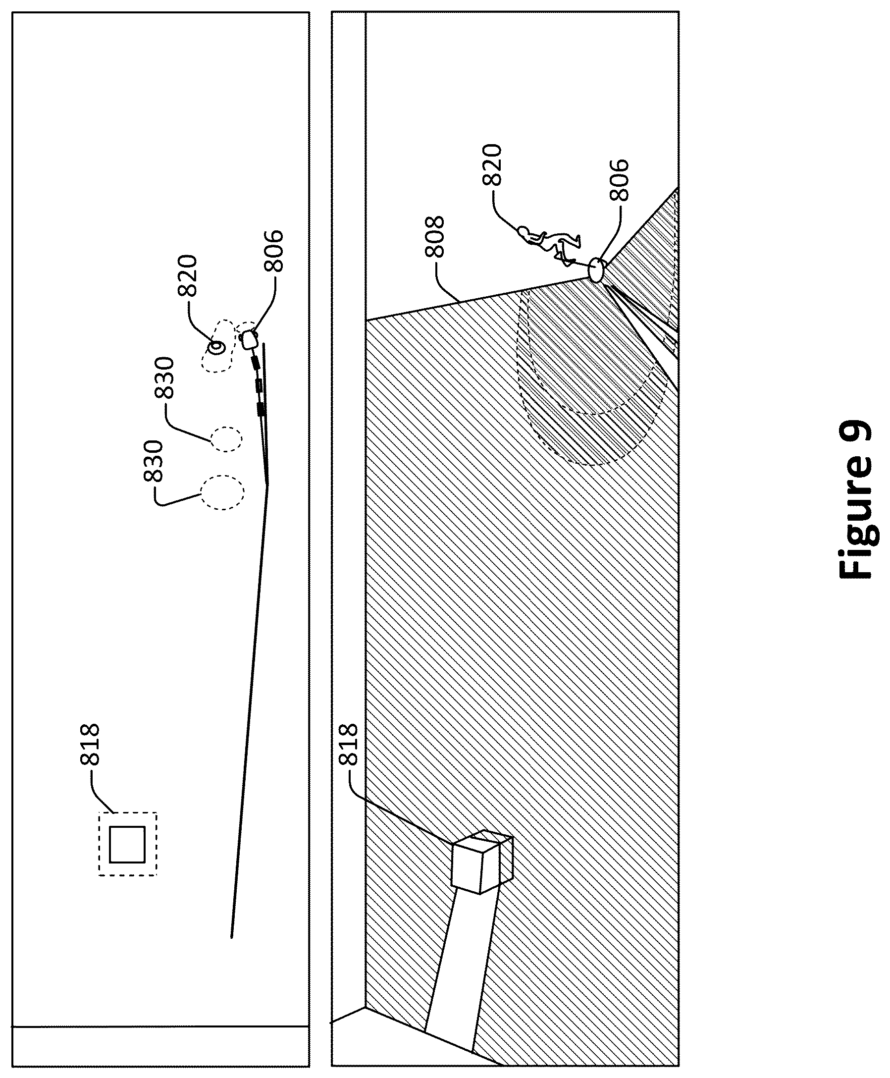 Patent US12311070 Figure 9 – Robotic social interaction