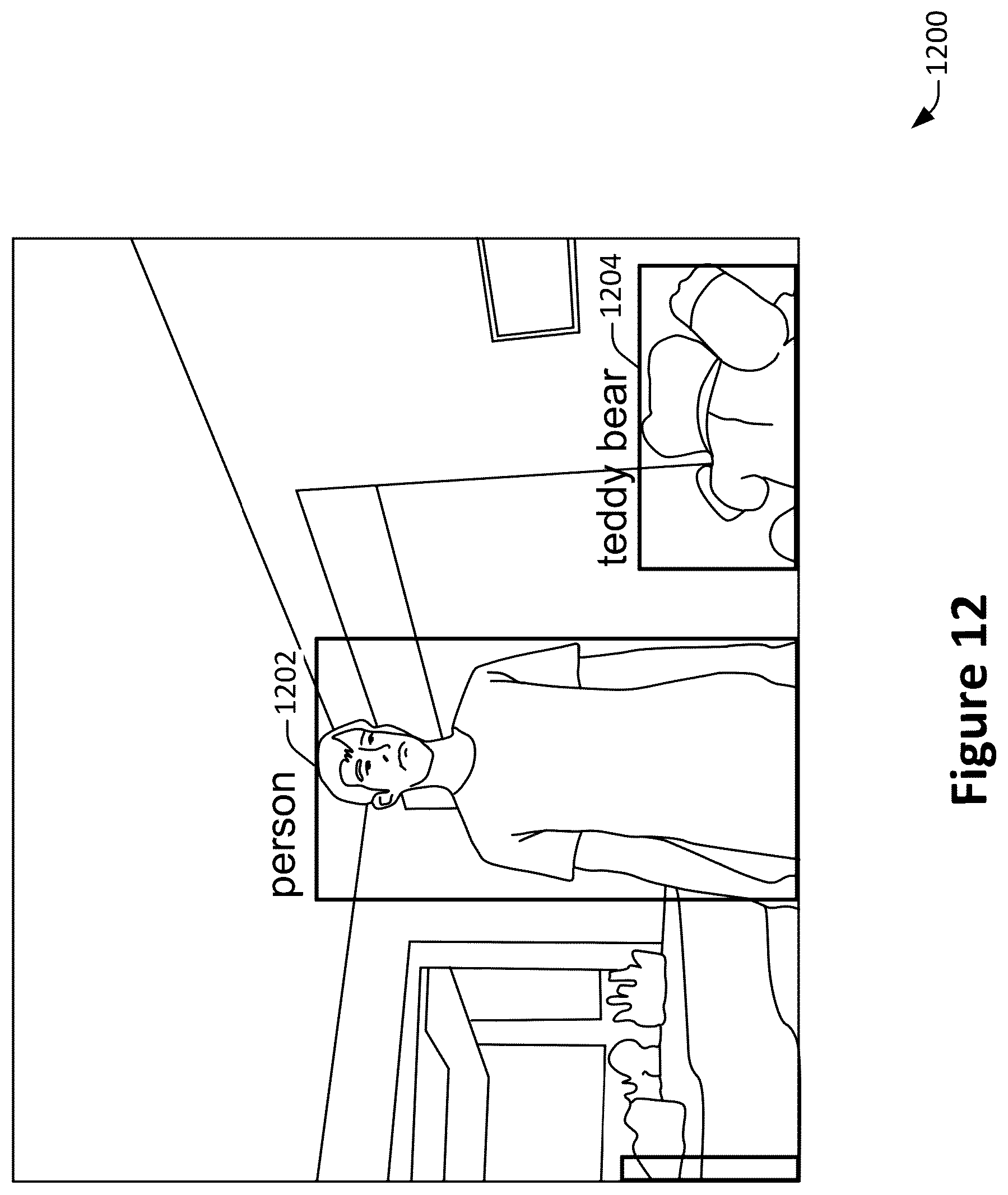 Patent US12311070 Figure 12 – Robotic social interaction