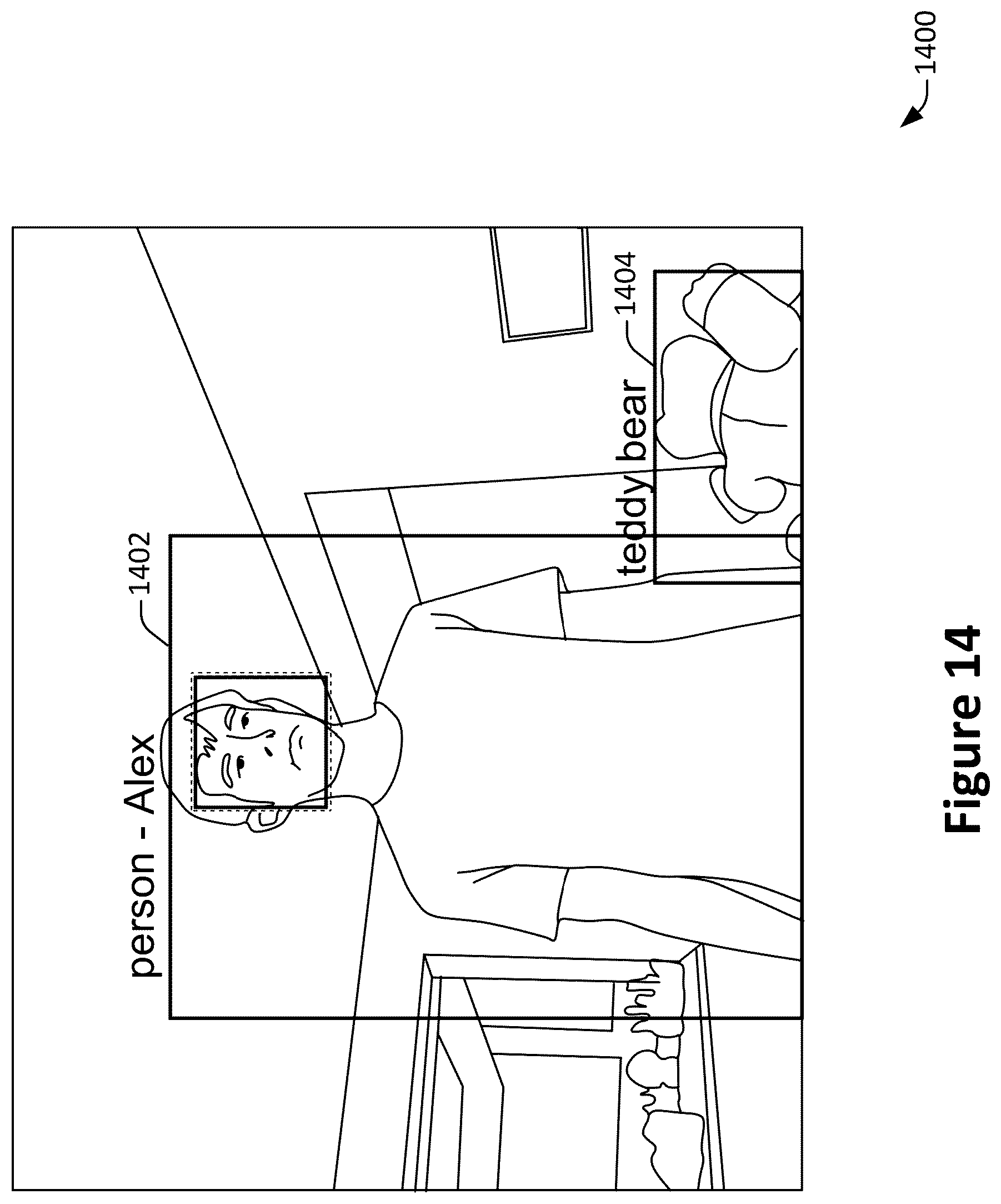 Patent US12311070 Figure 14 – Robotic social interaction