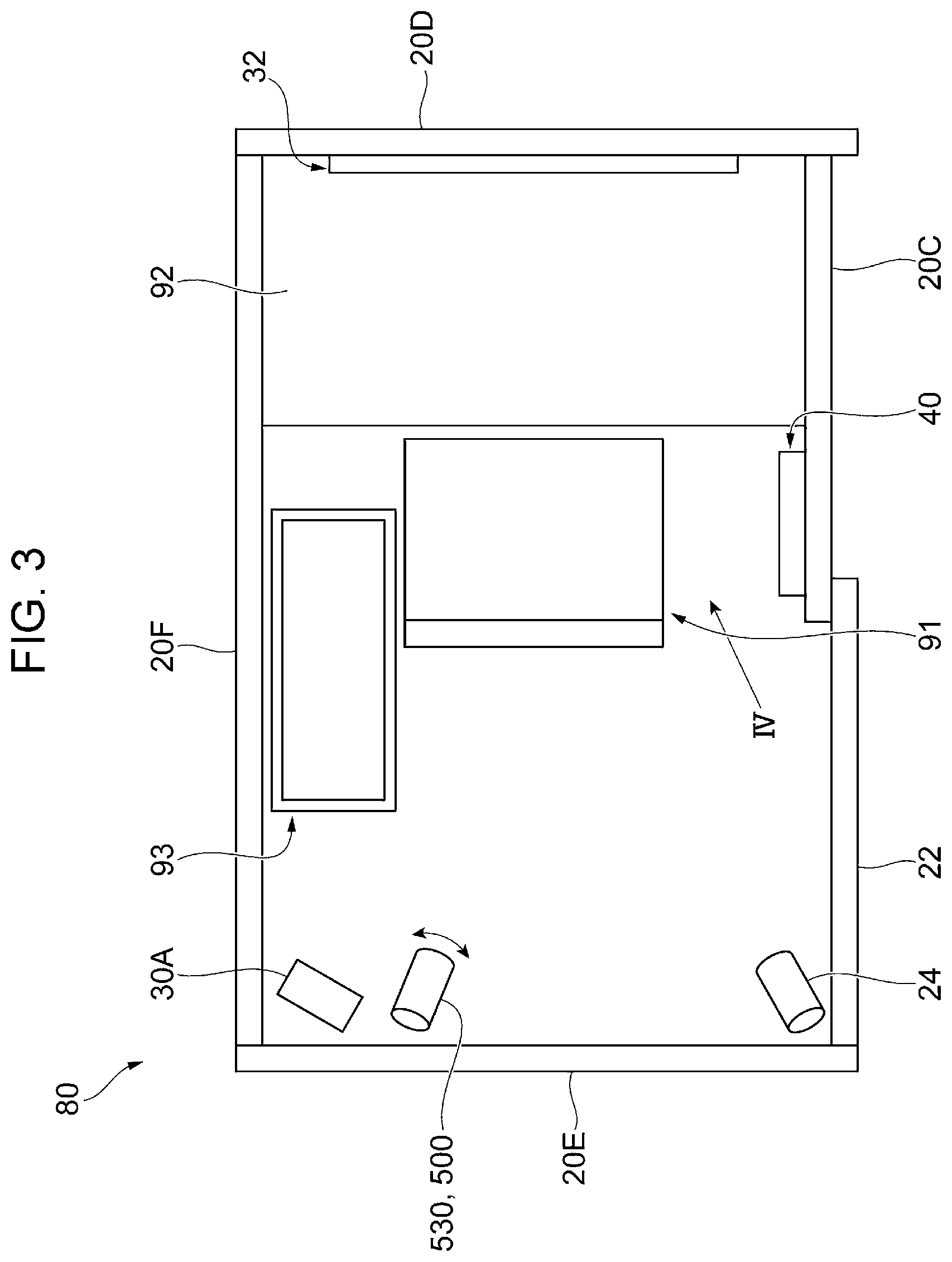 Patent US12311082 Figure 3 – Information processing system, non-transitory computer readable medium, and booth