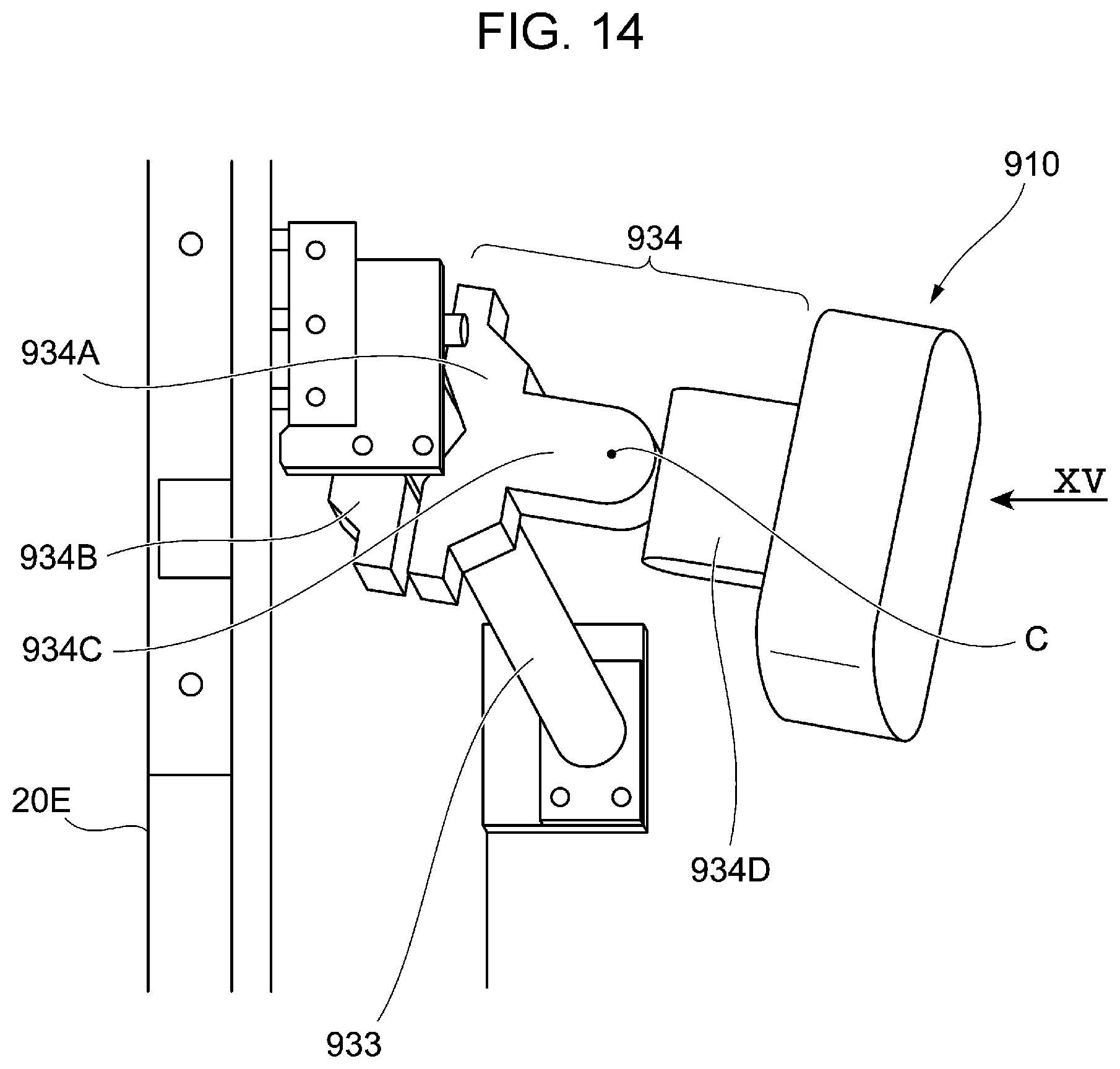Patent US12311082 Figure 14 – Information processing system, non-transitory computer readable medium, and booth