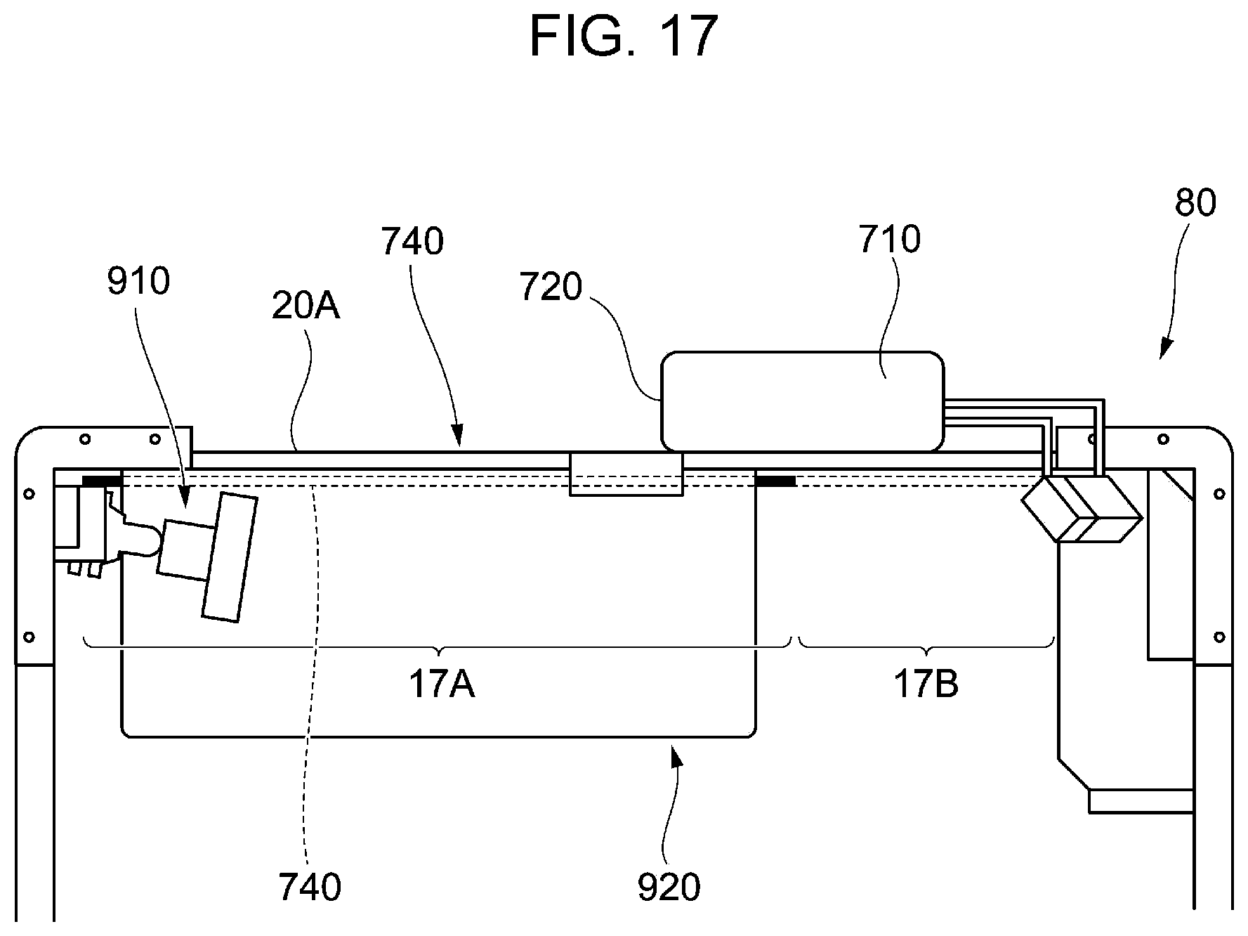 Patent US12311082 Figure 17 – Information processing system, non-transitory computer readable medium, and booth