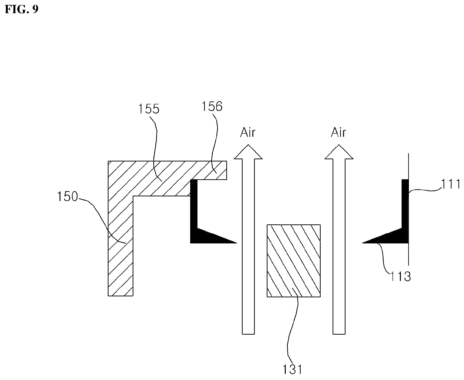 Patent US12311084 Figure 9 – Plasma sterilization module and air purifier having same