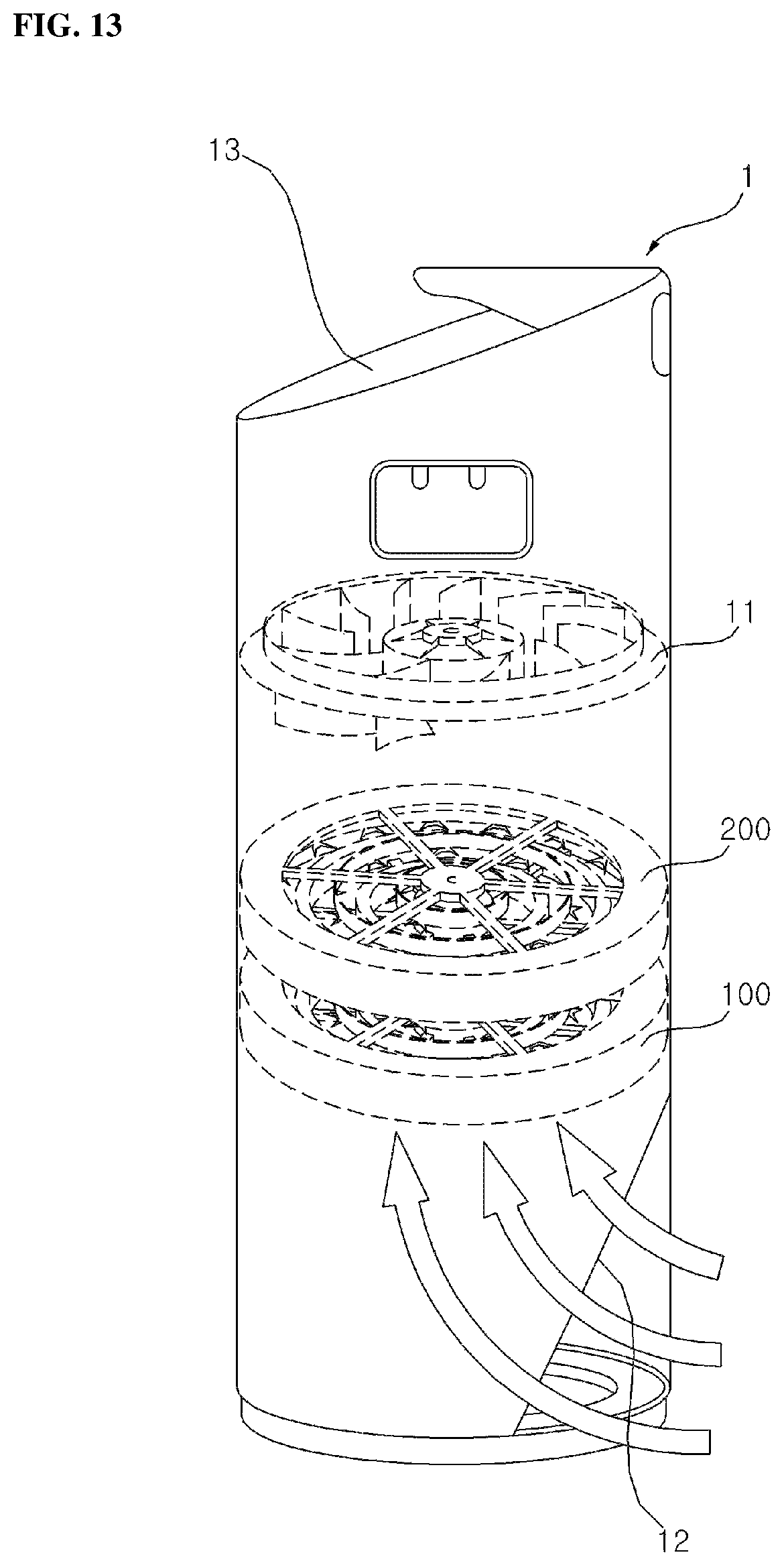 Patent US12311084 Figure 13 – Plasma sterilization module and air purifier having same