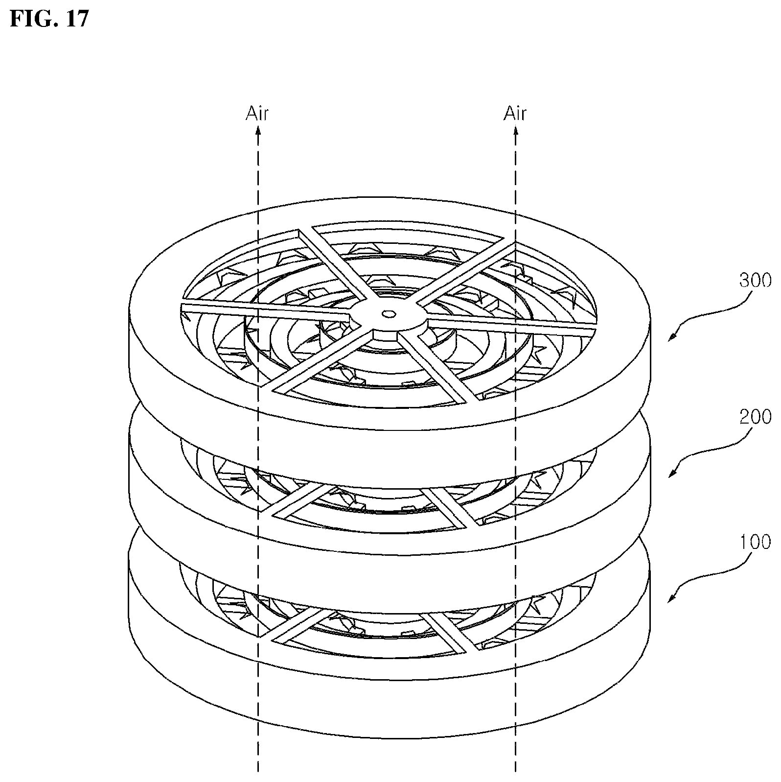 Patent US12311084 Figure 17 – Plasma sterilization module and air purifier having same