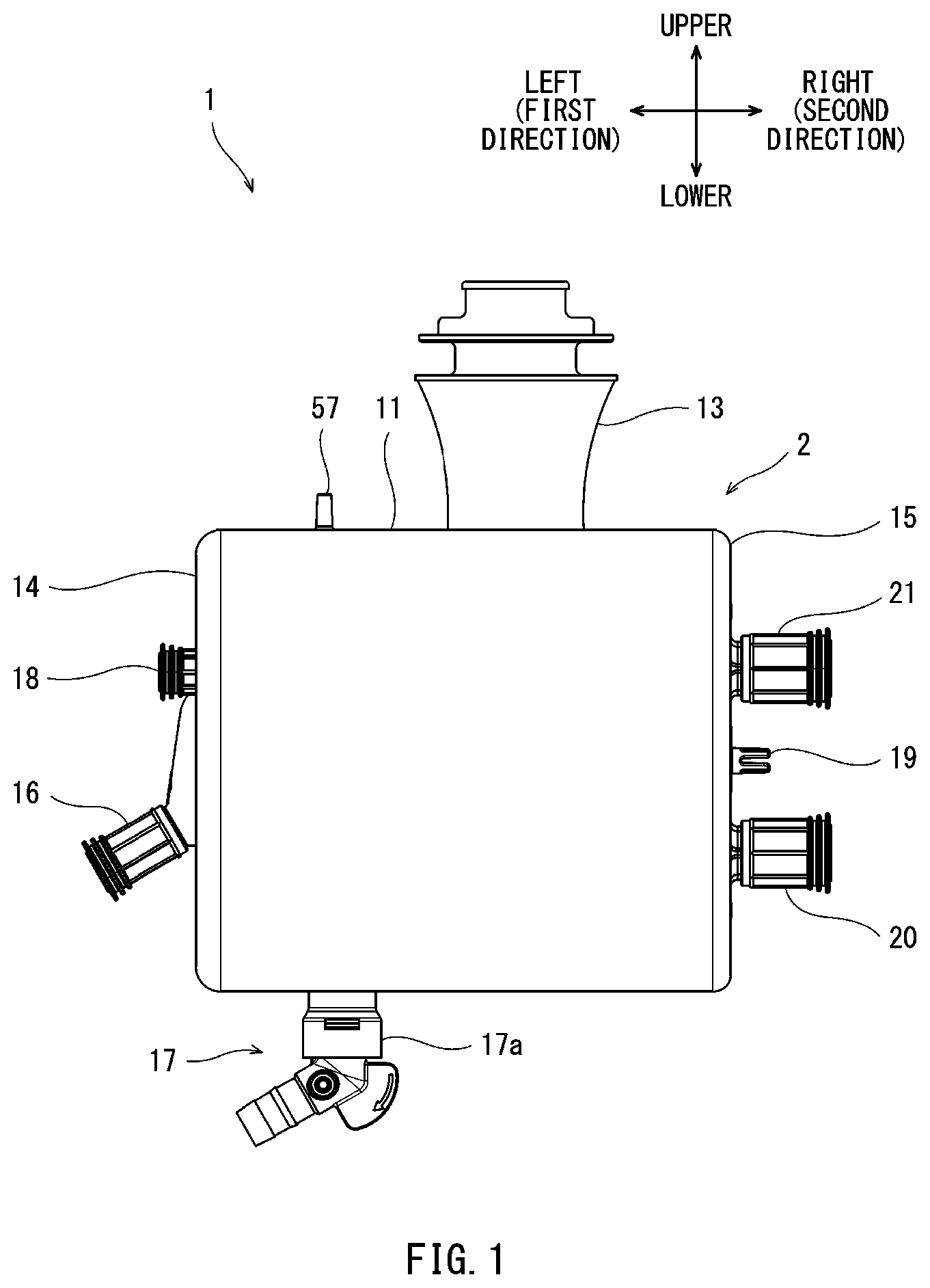 Patent US12311088 Figure 1 – Artificial lung device