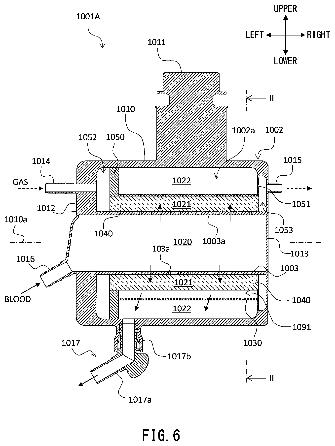 Patent US12311088 Figure 6 – Artificial lung device