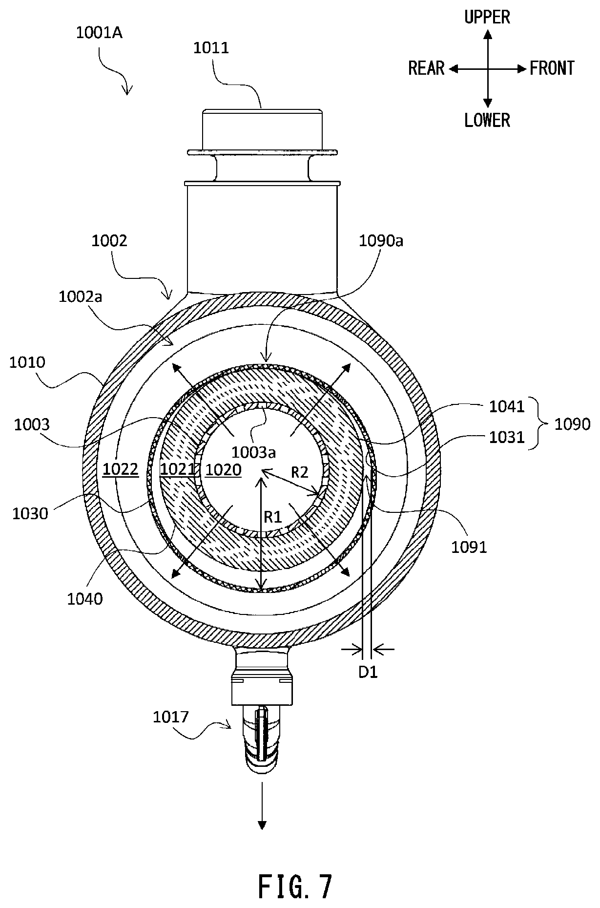 Patent US12311088 Figure 7 – Artificial lung device