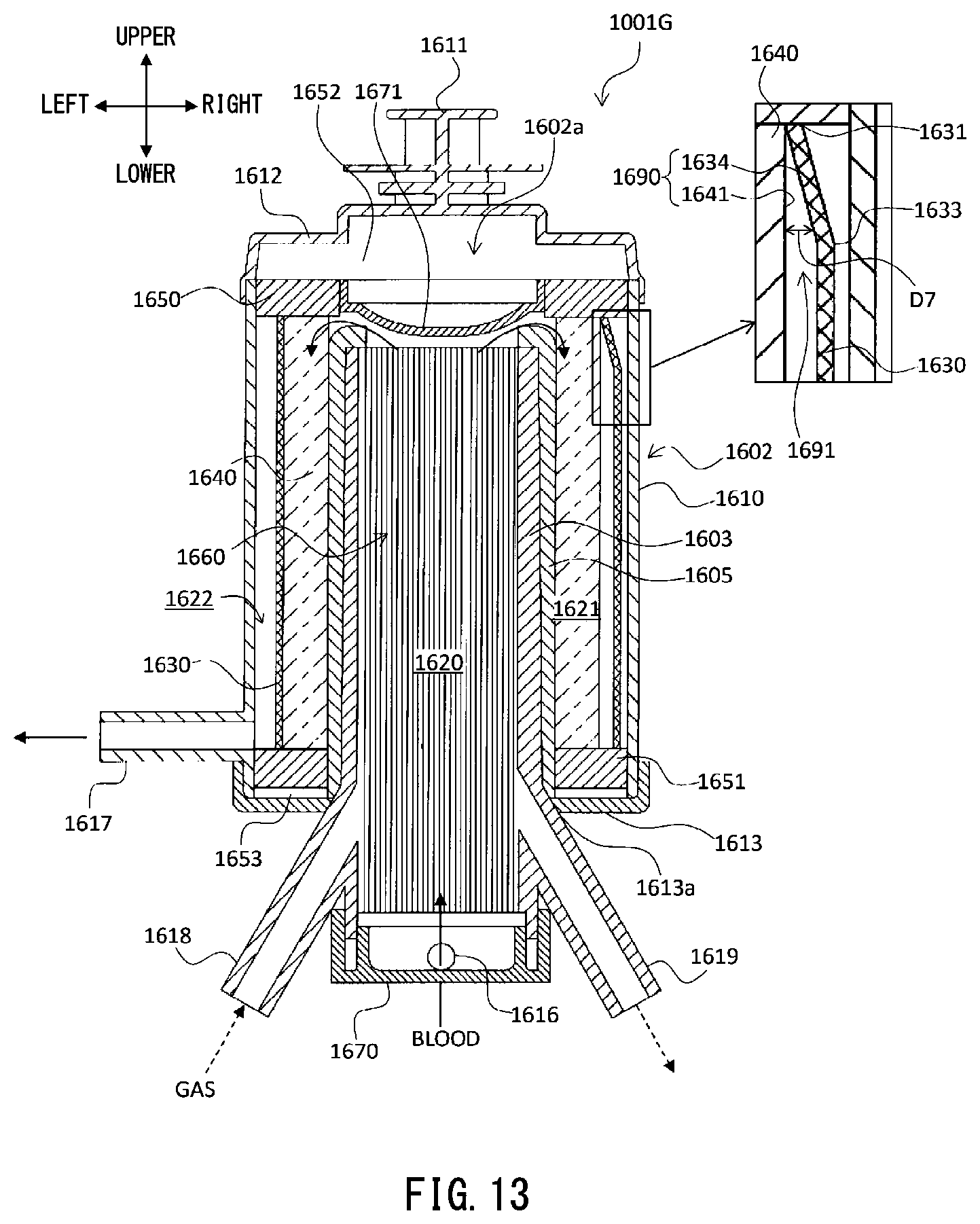 Patent US12311088 Figure 13 – Artificial lung device