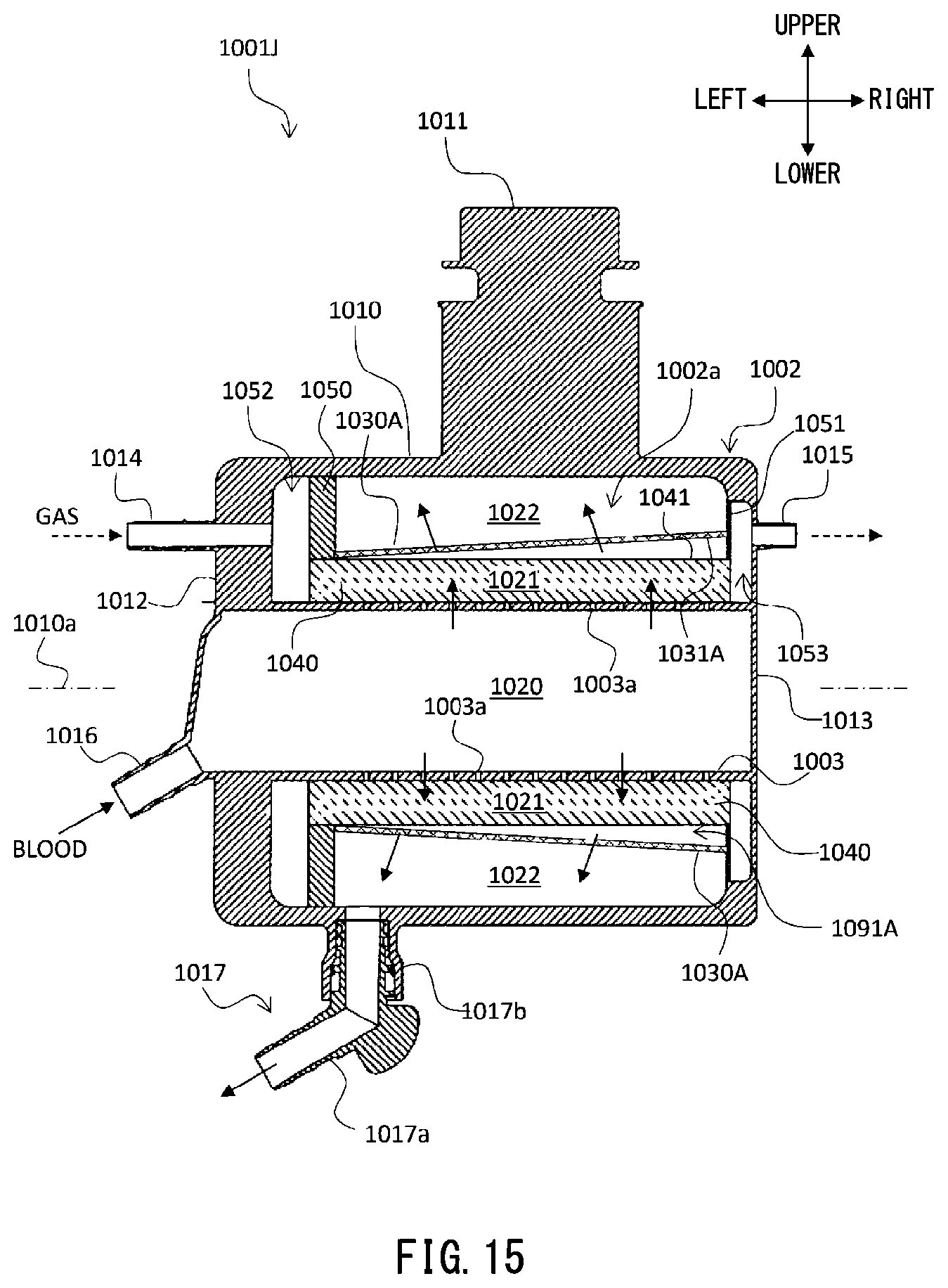 Patent US12311088 Figure 15 – Artificial lung device
