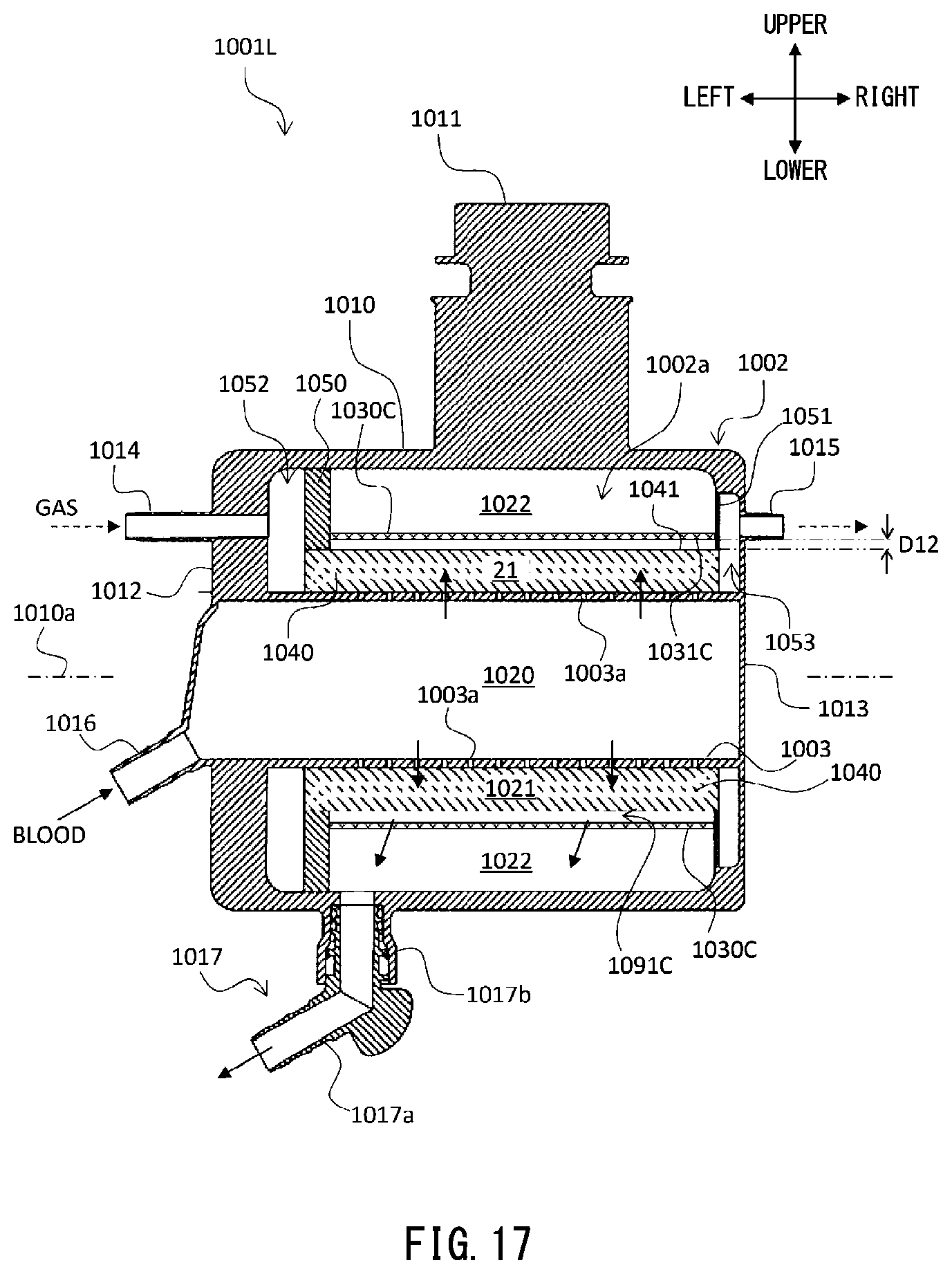 Patent US12311088 Figure 17 – Artificial lung device