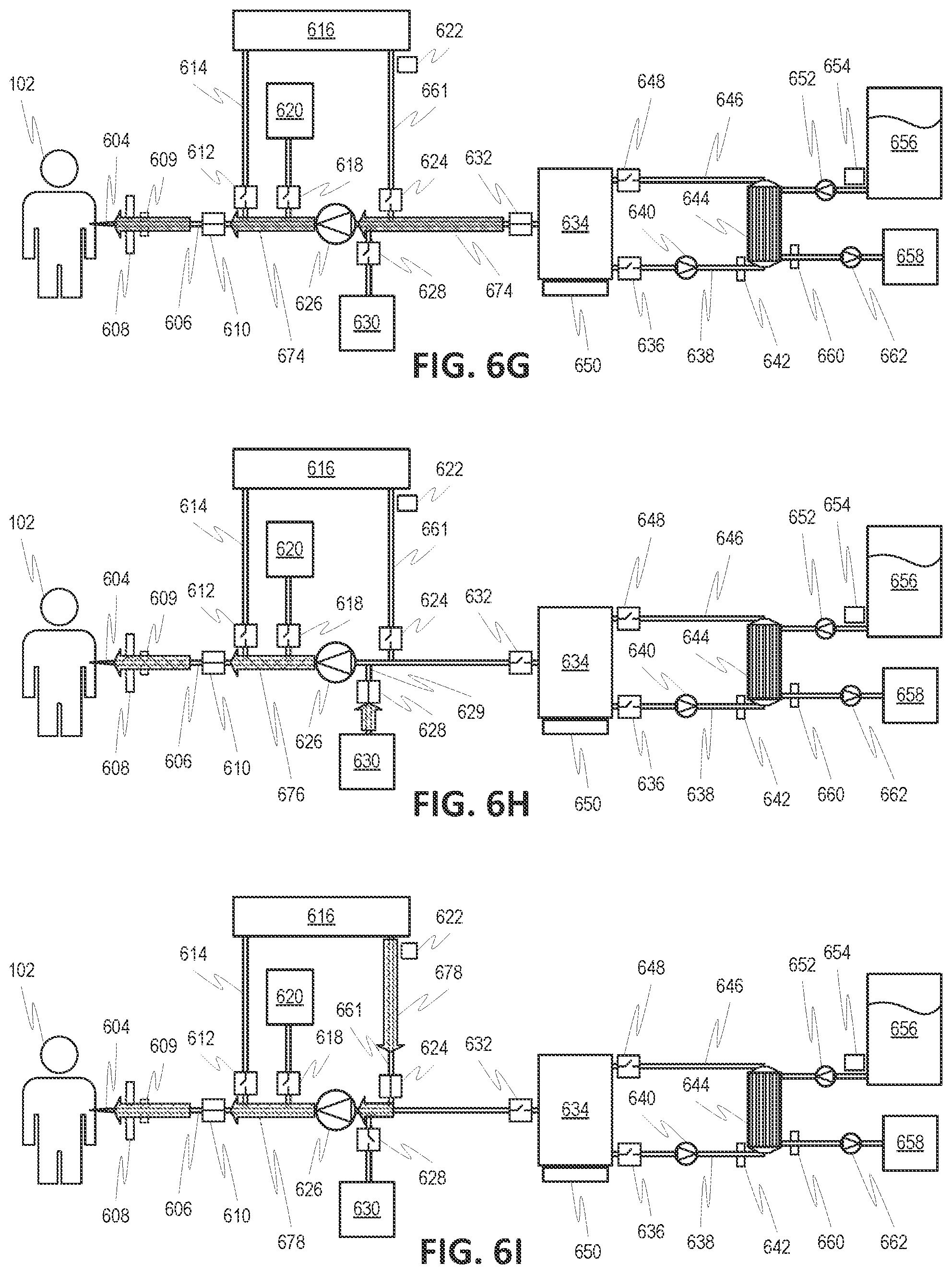 Patent US12311090 Figure 8 – Extracorporeal blood treatment systems and methods employing batch processing