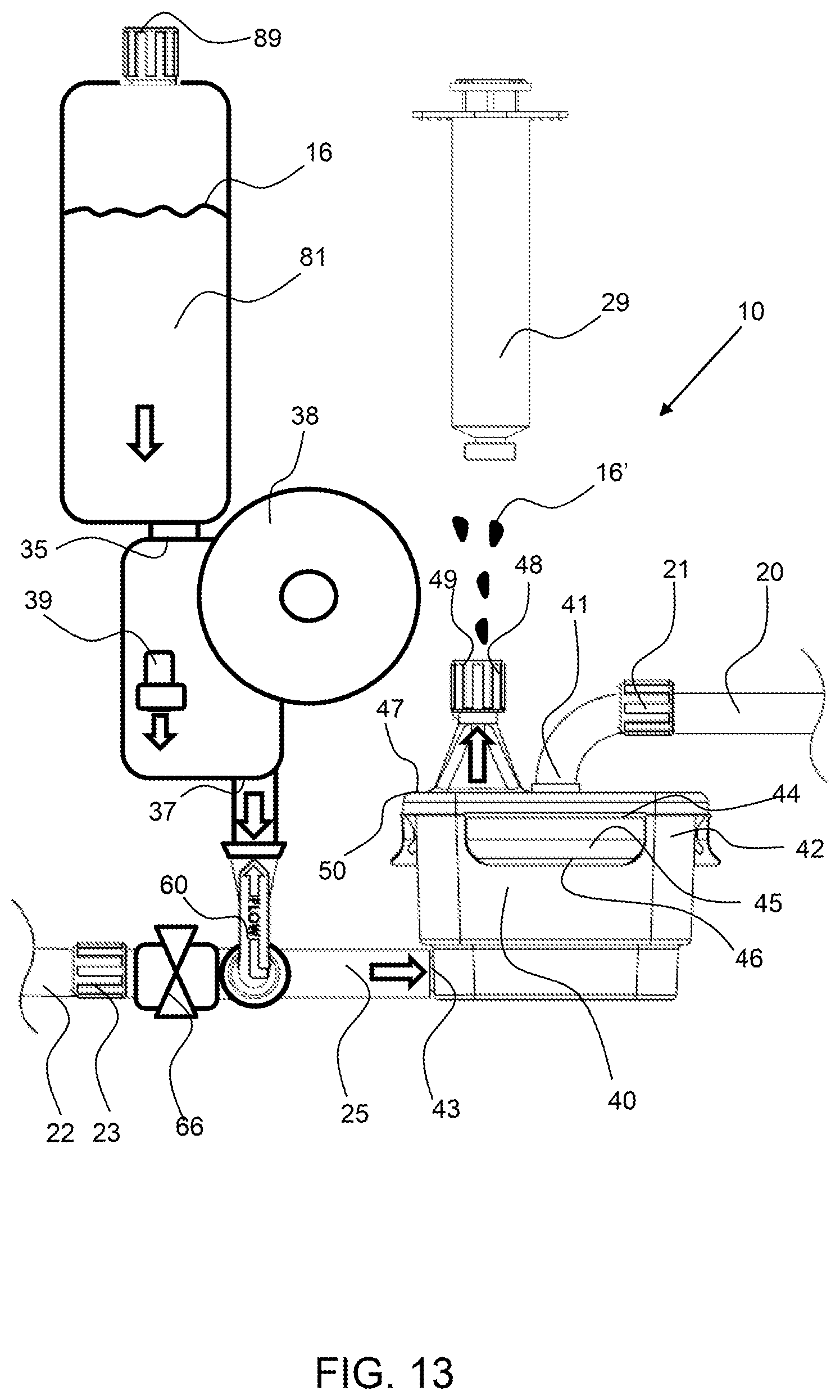 Patent US12311093 Figure 12 – Manual clot aspiration and filtration system and method of removing a clot