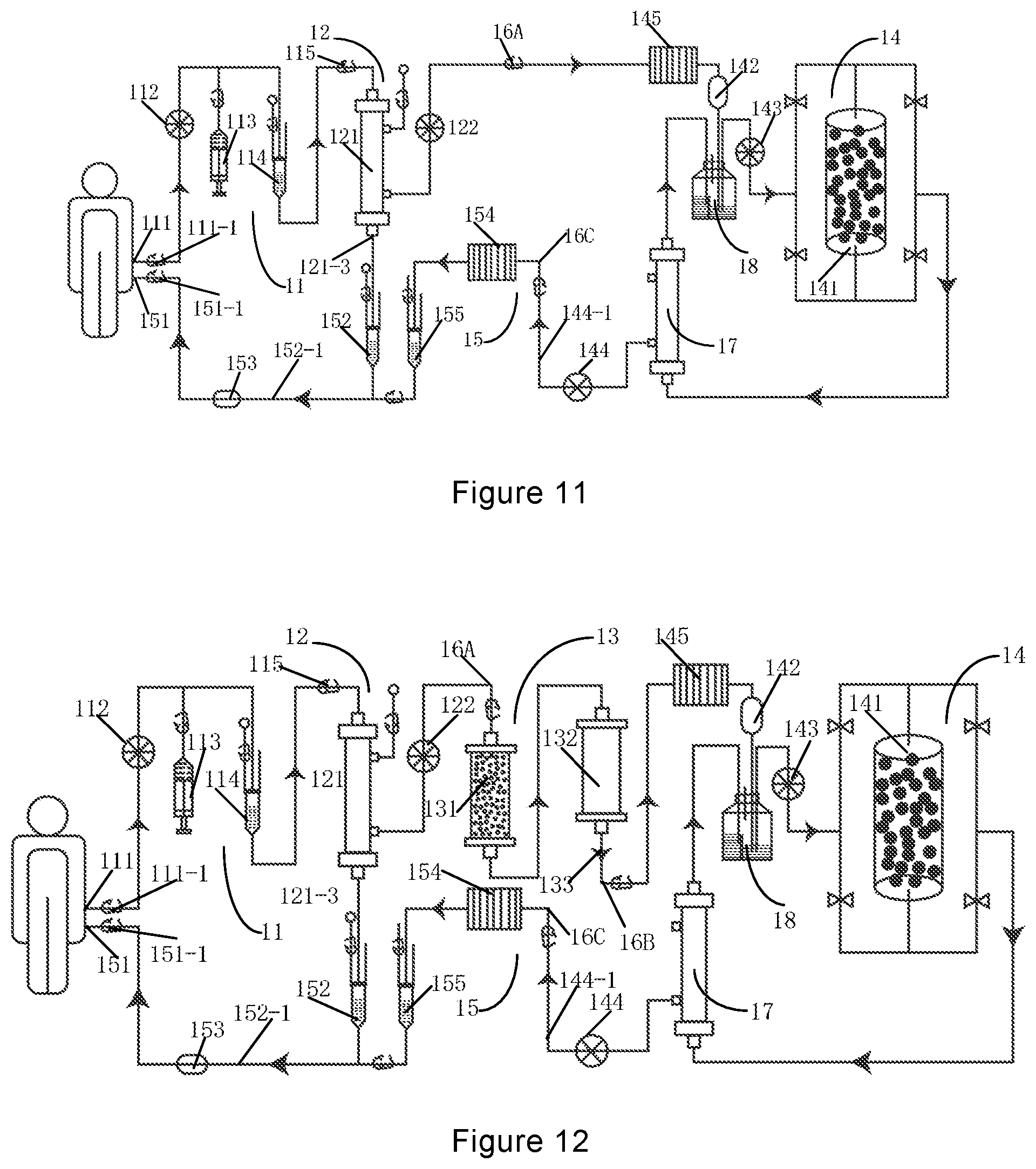 Patent US12311097 Figure 4 – Combined bio-artificial liver support system