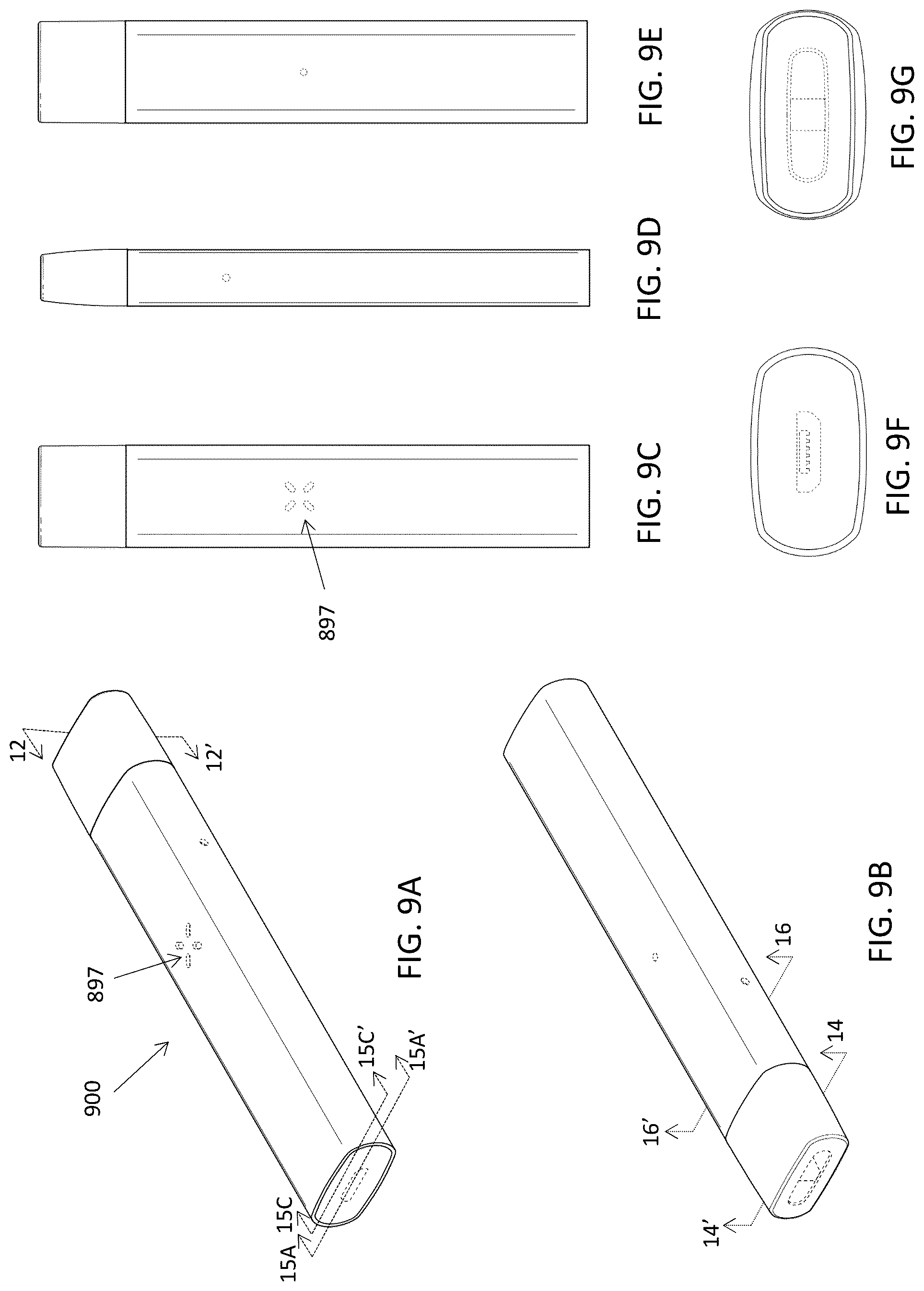 Patent US12311099 Figure 10 – Leak-resistant vaporizer device
