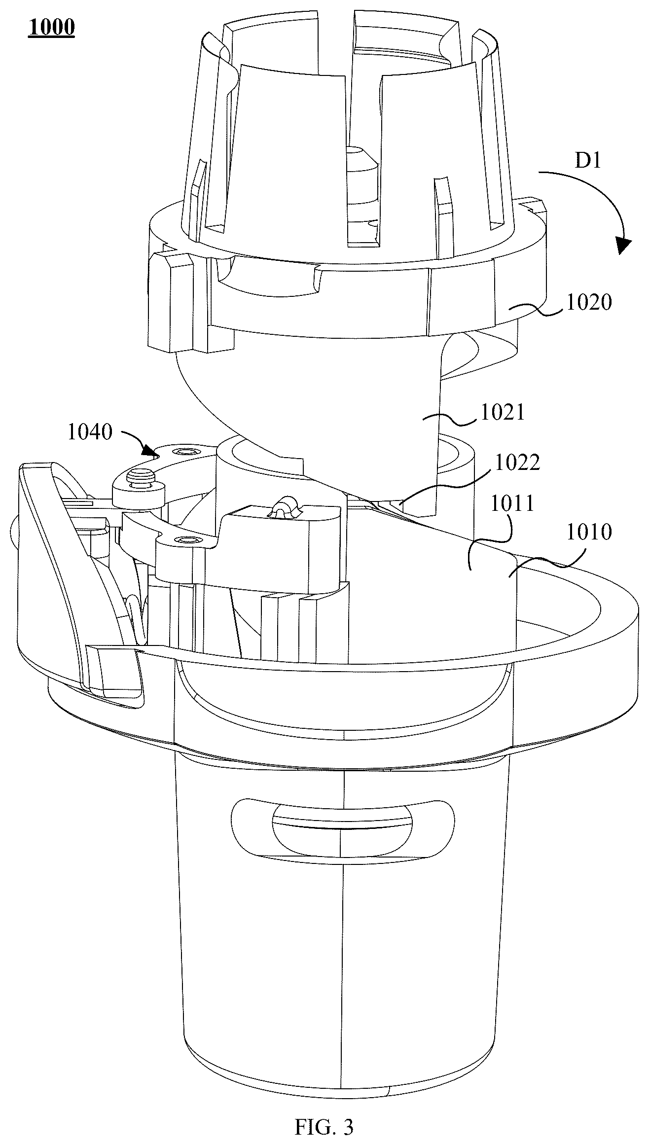 Patent US12311100 Figure 3 – Trigger assembly for inhaler, and inhaler