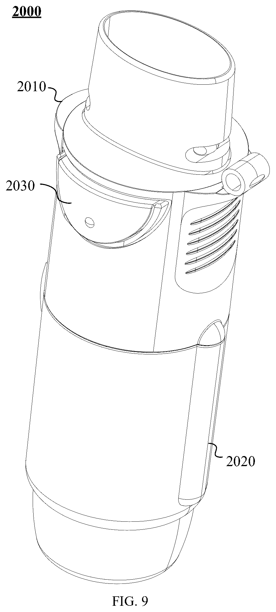 Patent US12311100 Figure 9 – Trigger assembly for inhaler, and inhaler