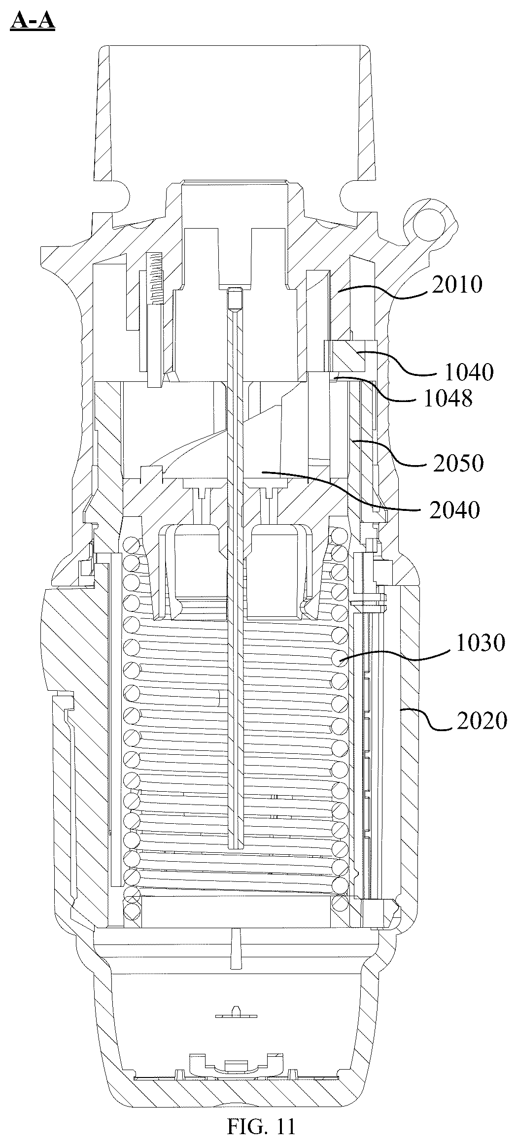 Patent US12311100 Figure 11 – Trigger assembly for inhaler, and inhaler