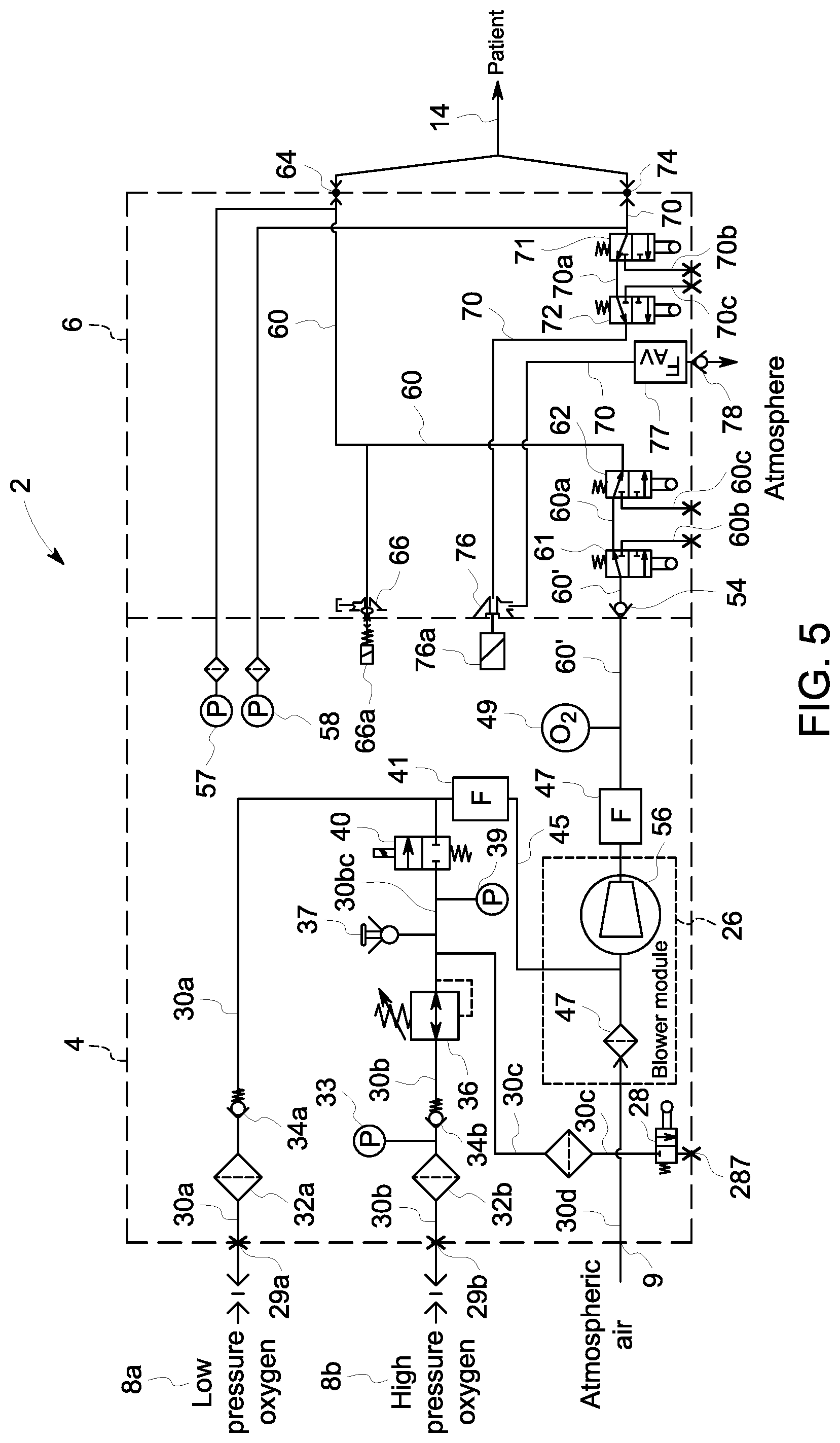Patent US12311104 Figure 7 – Ventilator systems and methods