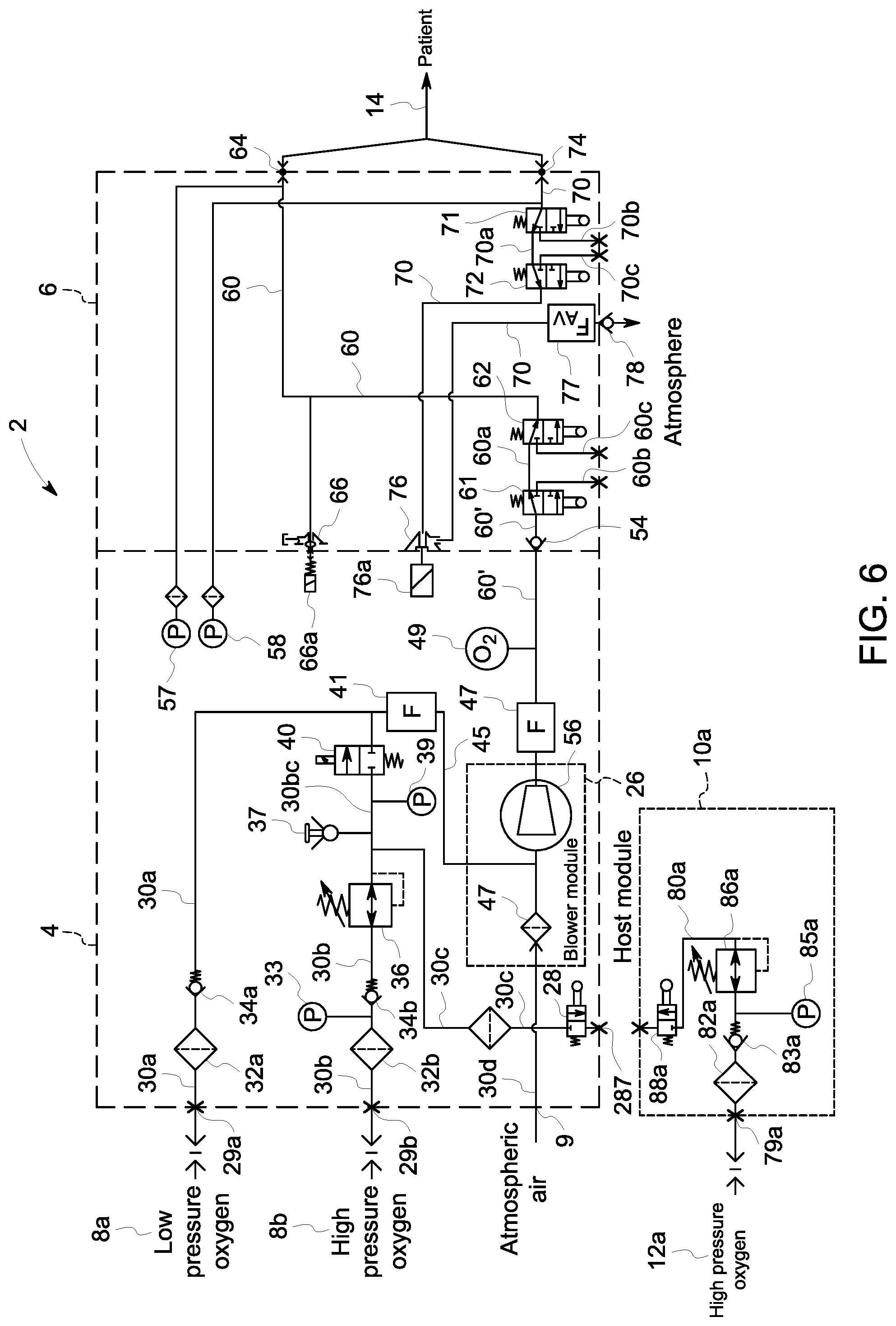 Patent US12311104 Figure 8 – Ventilator systems and methods