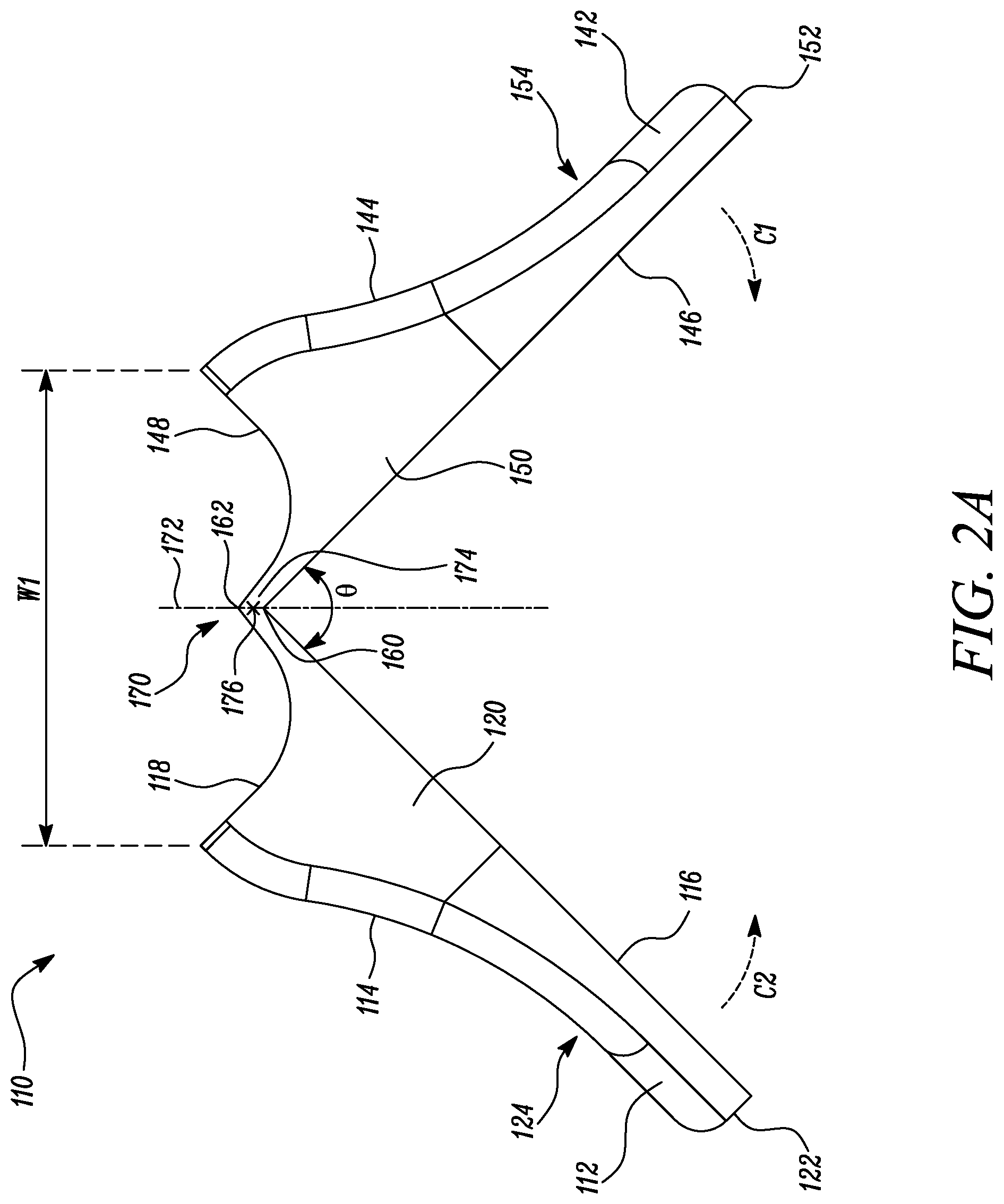 Patent US12311126 Figure 2 – Securement device, kit comprising securement device, and method of securing securement device on skin of user