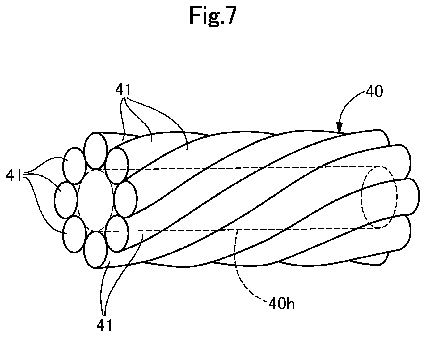 Patent US12311130 Figure 7 – Guide wire