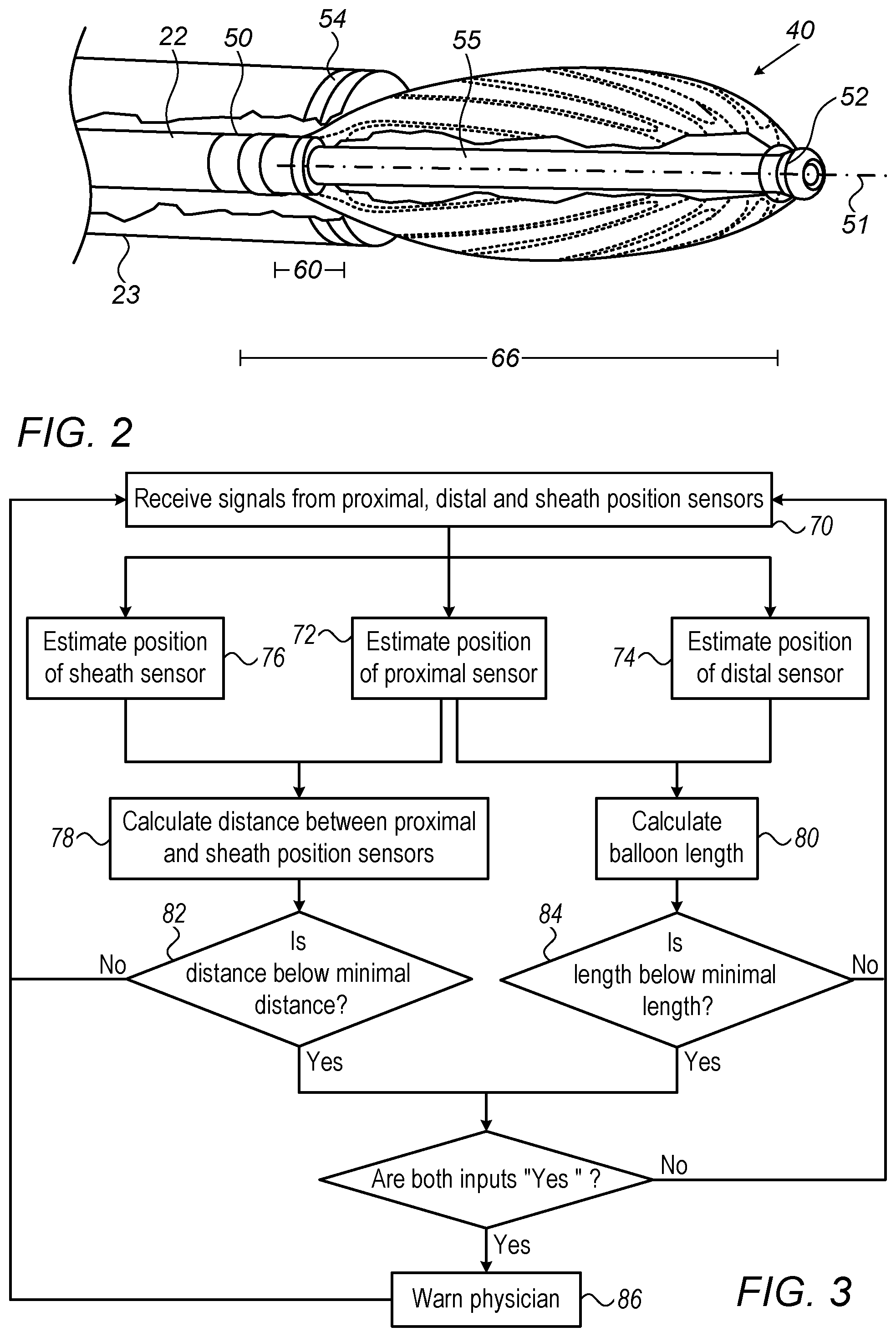 Patent US12311132 Figure 2 – Verifying proper withdrawal of catheter into sheath