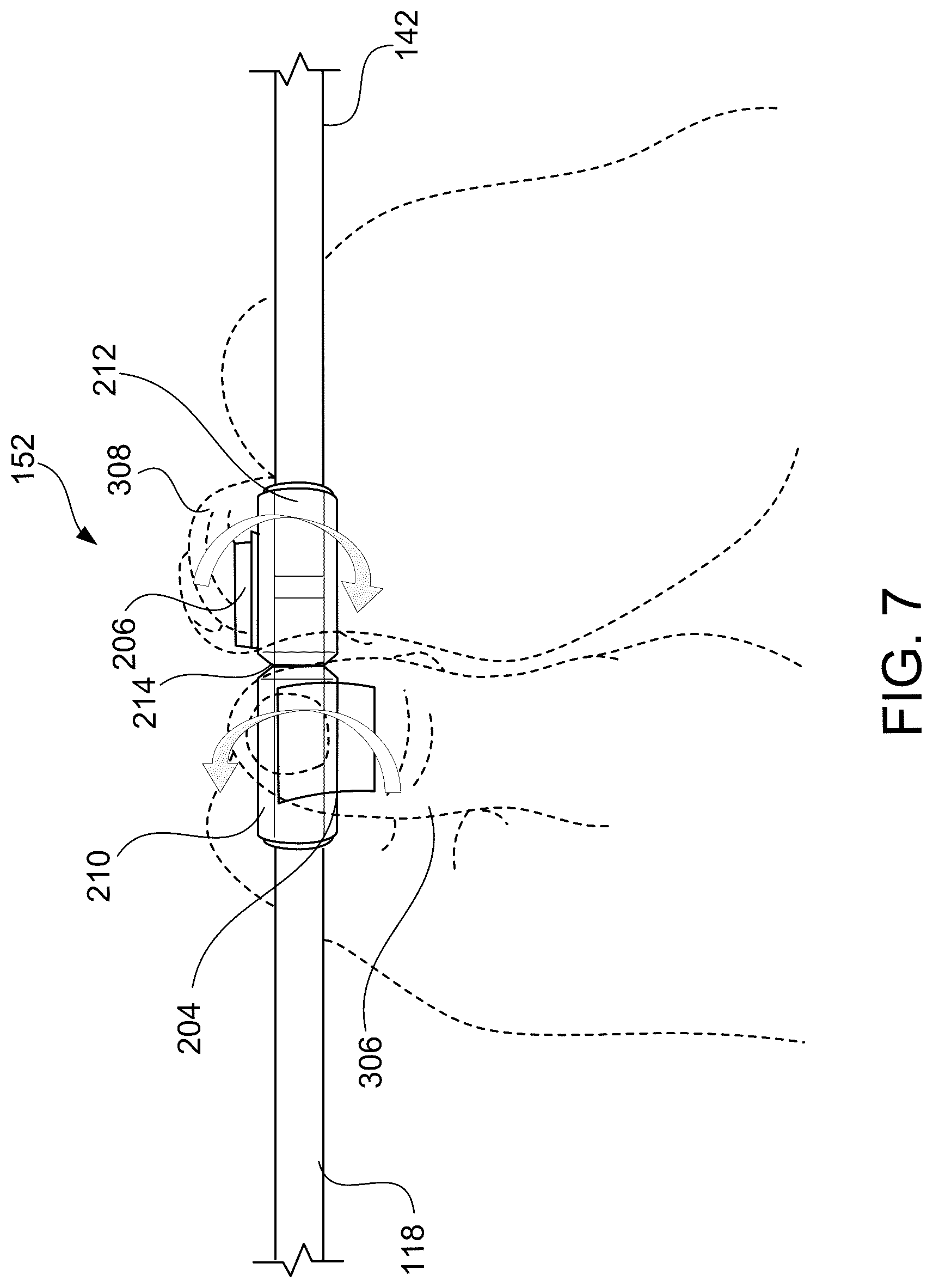 Patent US12311140 Figure 7 – Medical fluid line connection devices
