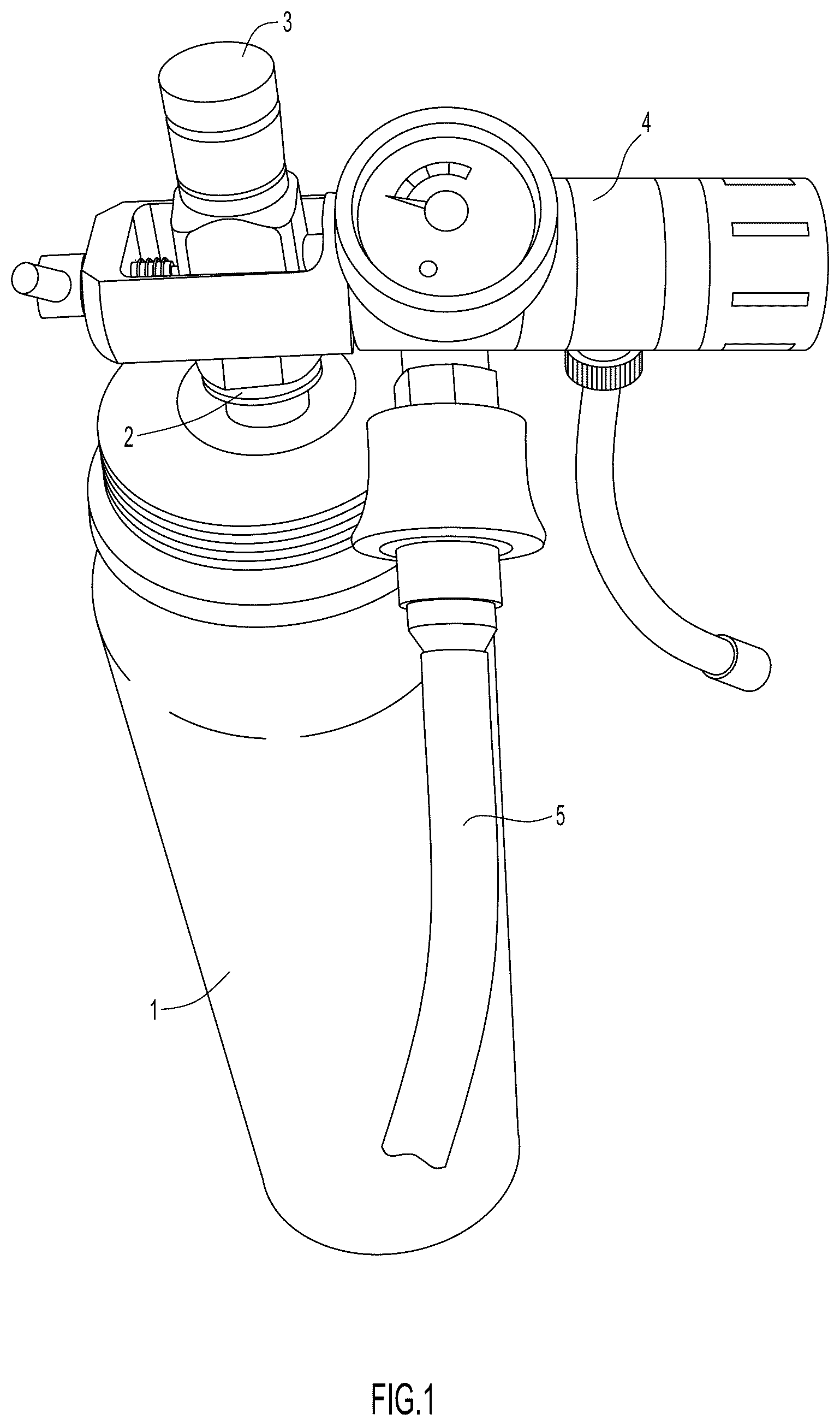 Patent US12311142 Figure 1 – Medical pin index residual pressure valve