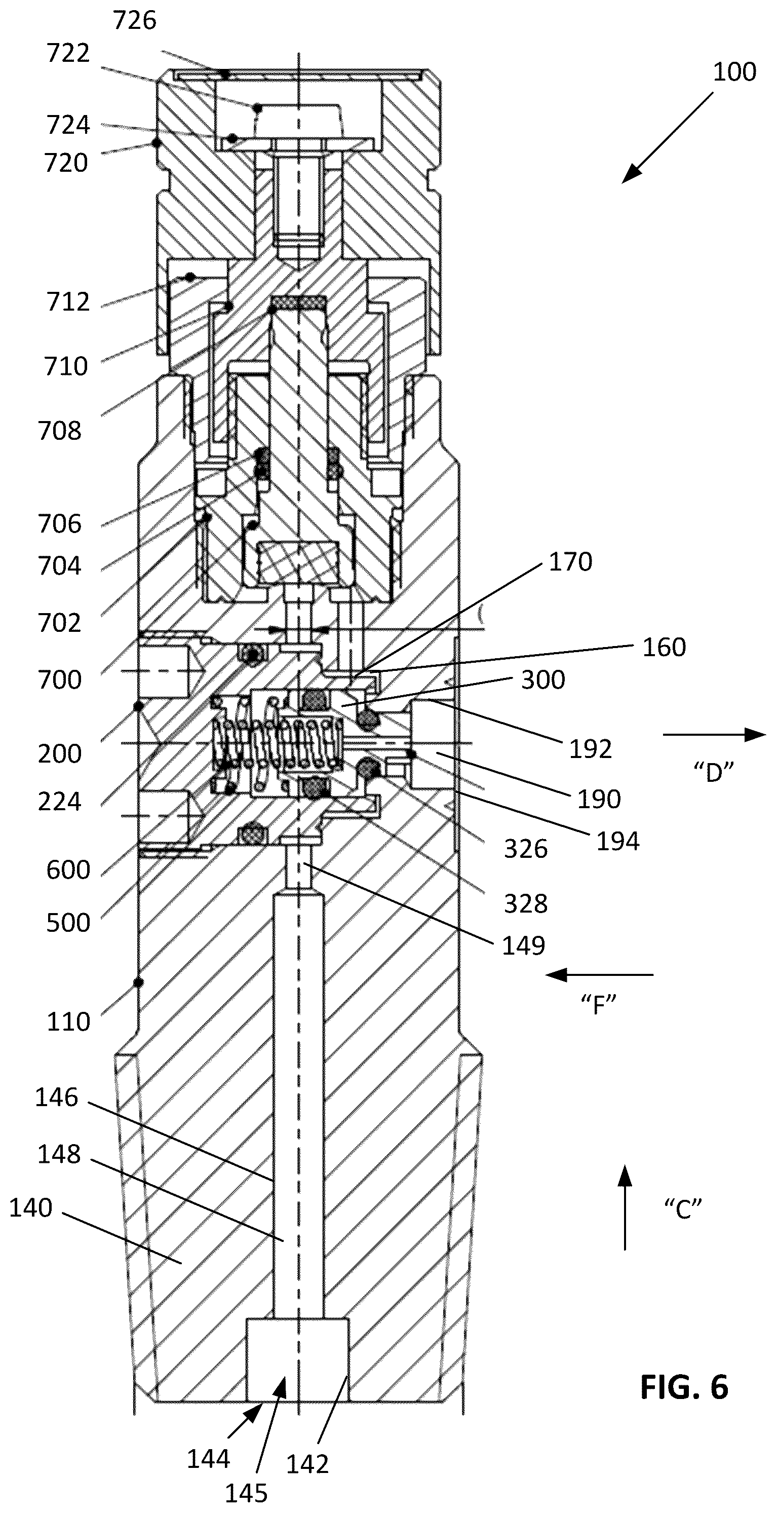 Patent US12311142 Figure 6 – Medical pin index residual pressure valve