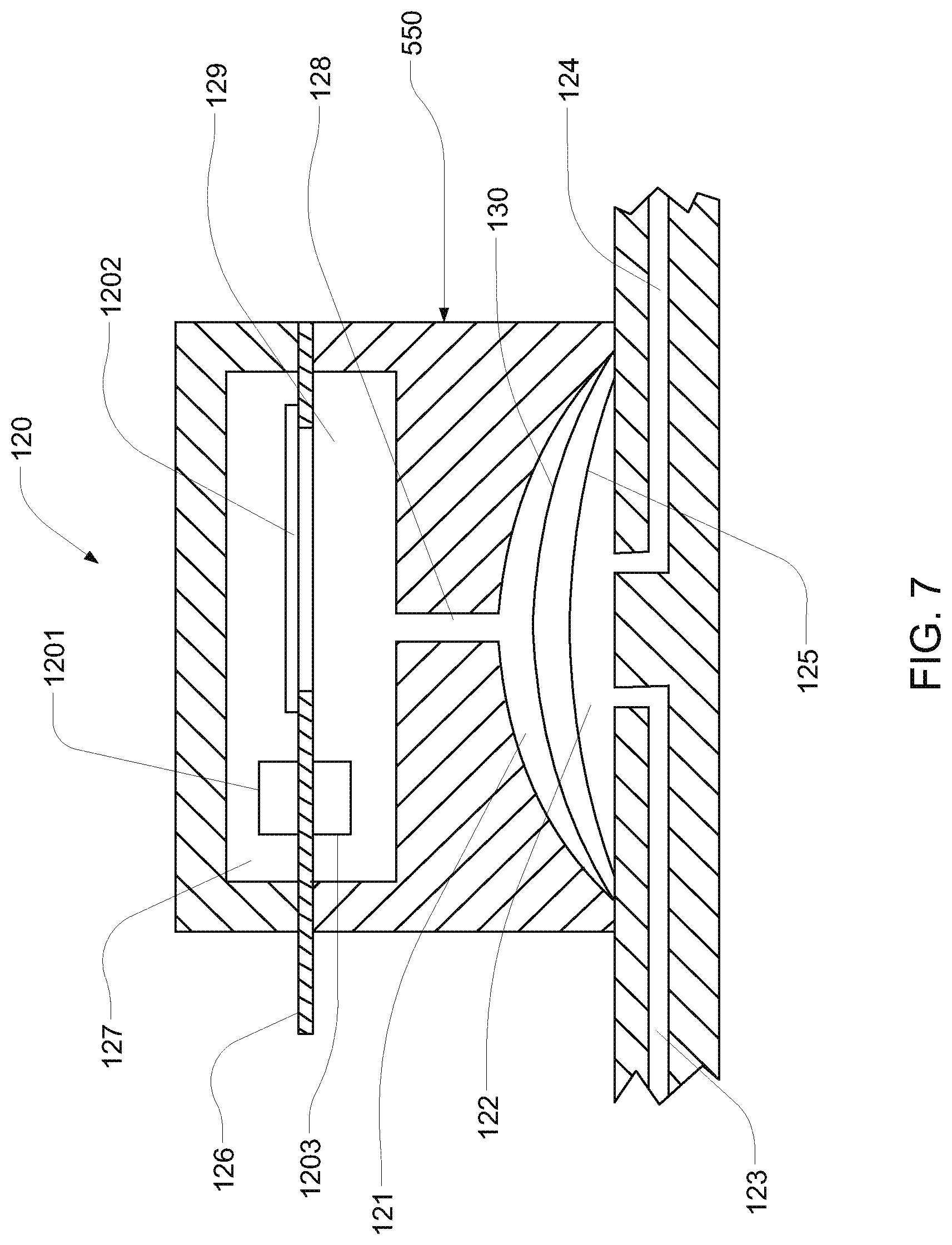 Patent US12311143 Figure 8 – Adhesive and peripheral systems and methods for medical devices