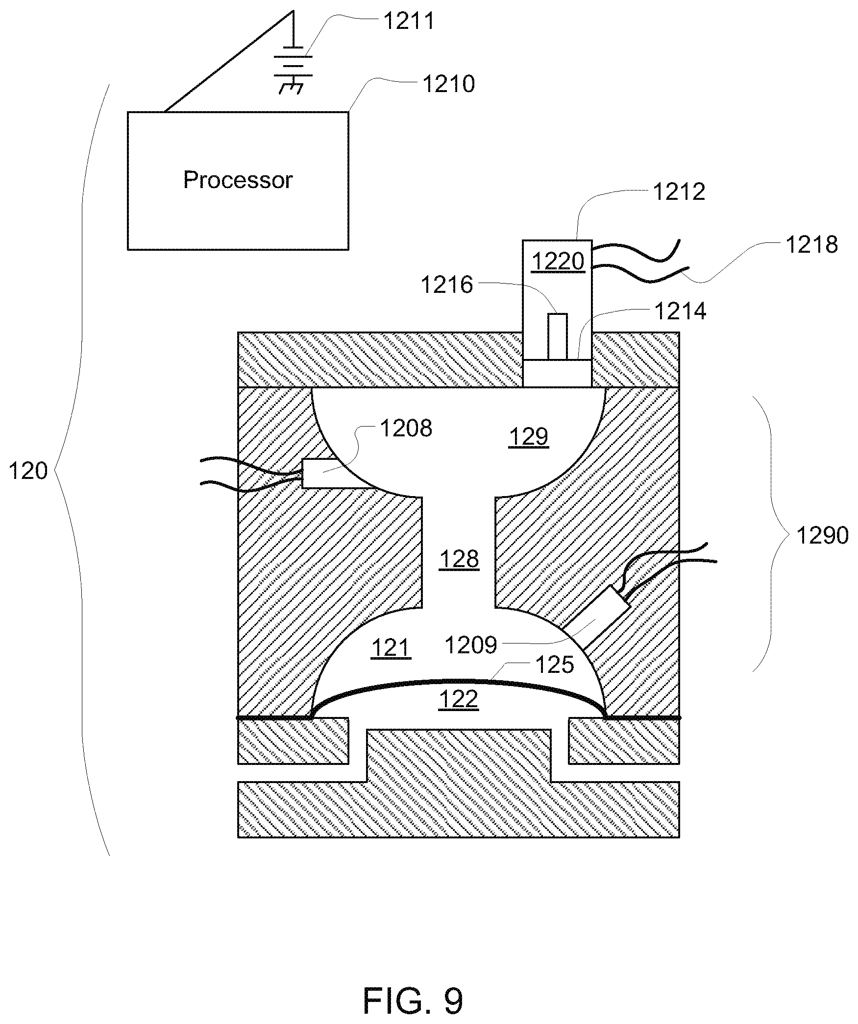 Patent US12311143 Figure 10 – Adhesive and peripheral systems and methods for medical devices