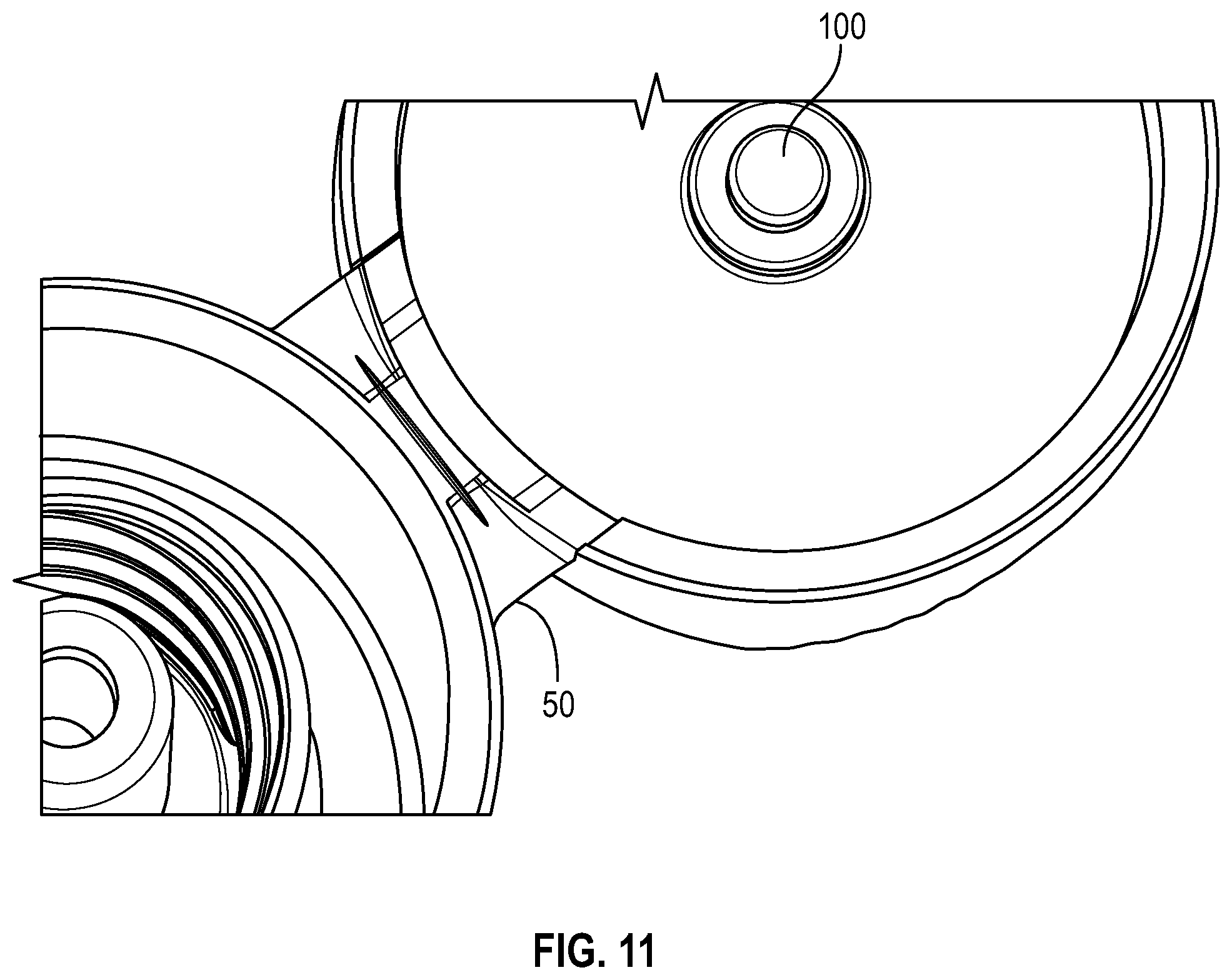 Patent US12311149 Figure 11 – Flush syringe with flip cap