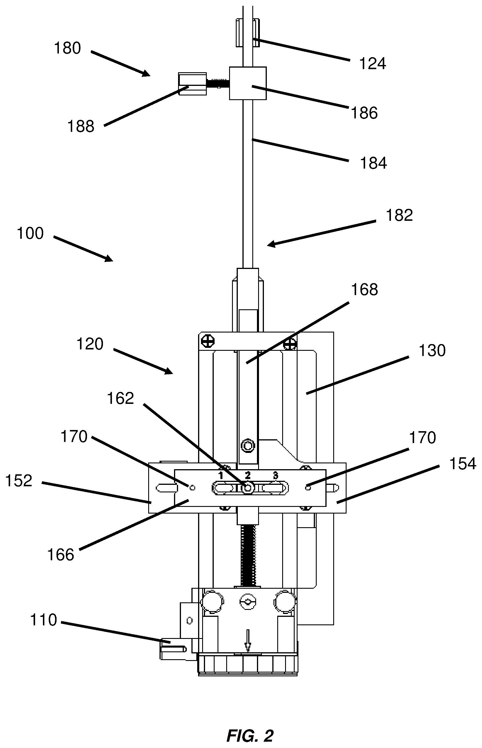 Patent US12311150 Figure 2 – Method and apparatus for controlled relative motion of surgical instruments and components