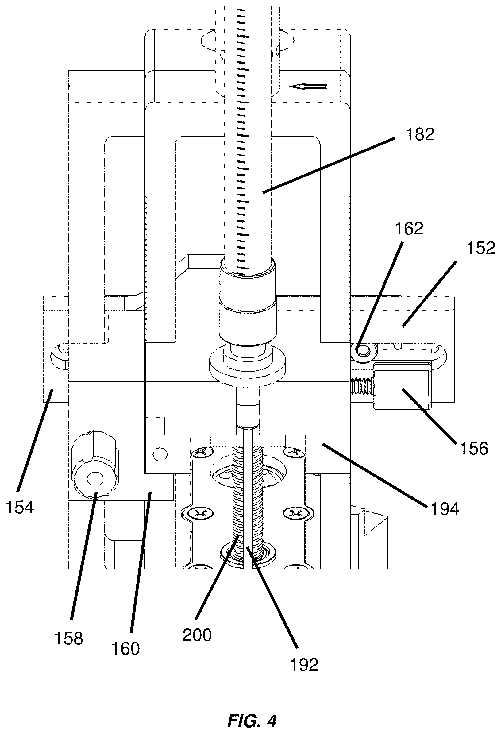 Patent US12311150 Figure 4 – Method and apparatus for controlled relative motion of surgical instruments and components