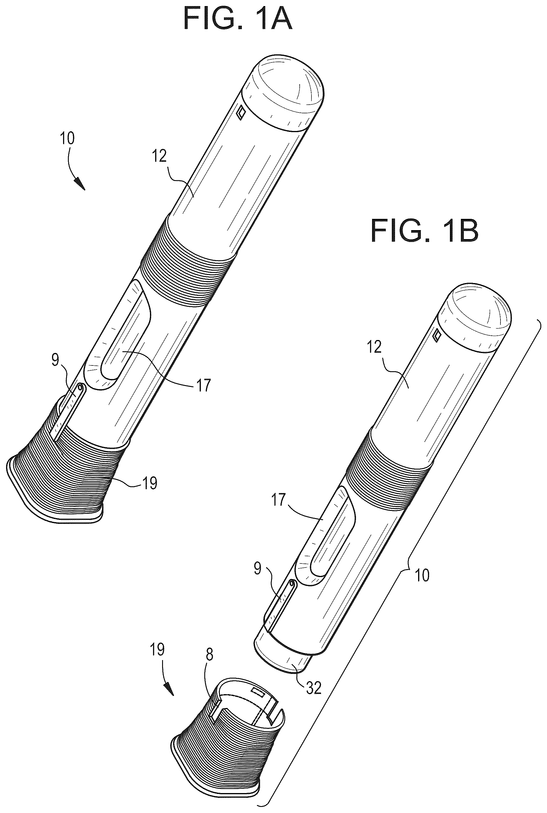 Patent US12311151 Figure 1 – Drug delivery device