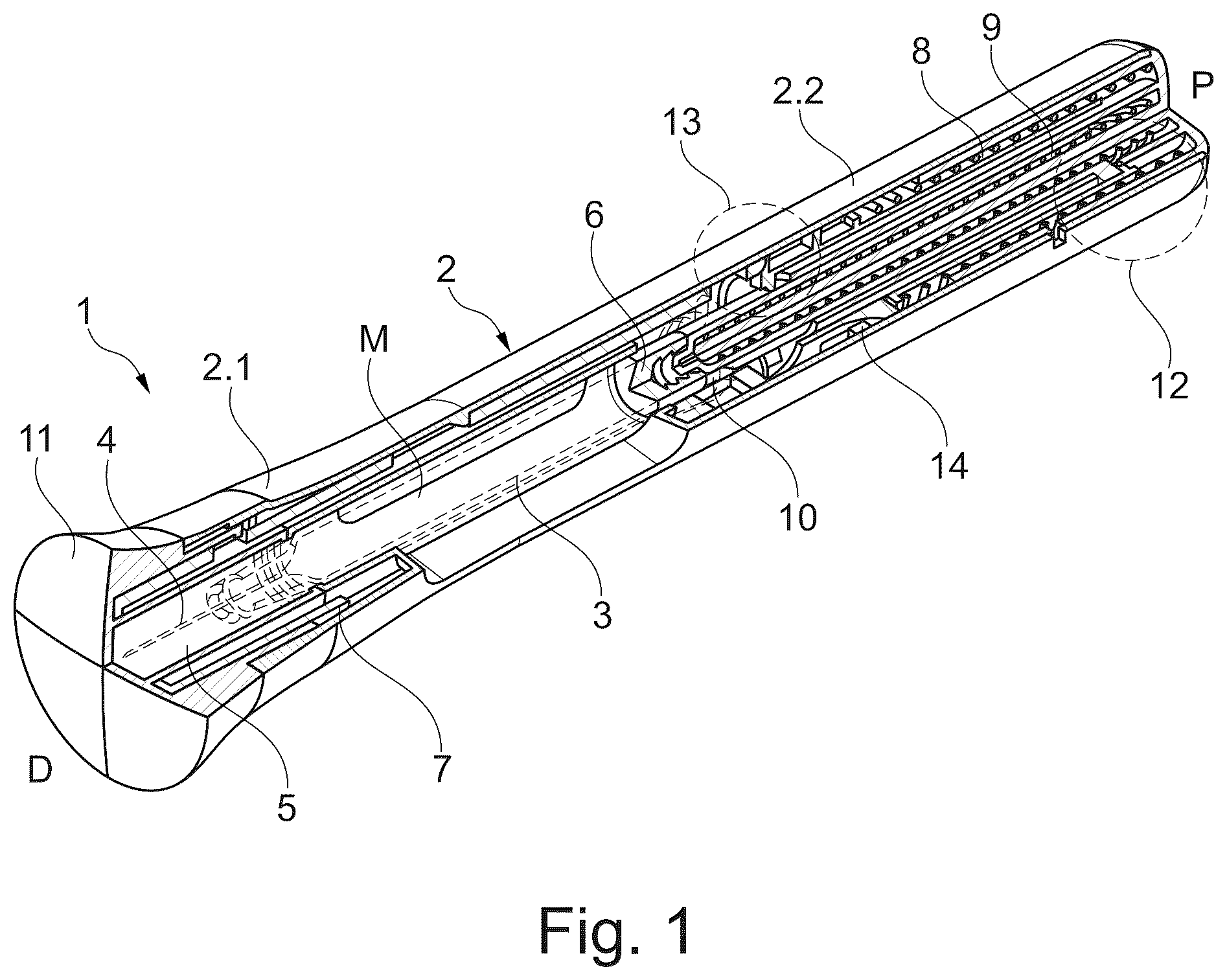 Patent US12311153 Figure 1 – Drug delivery device with feedback mechanism