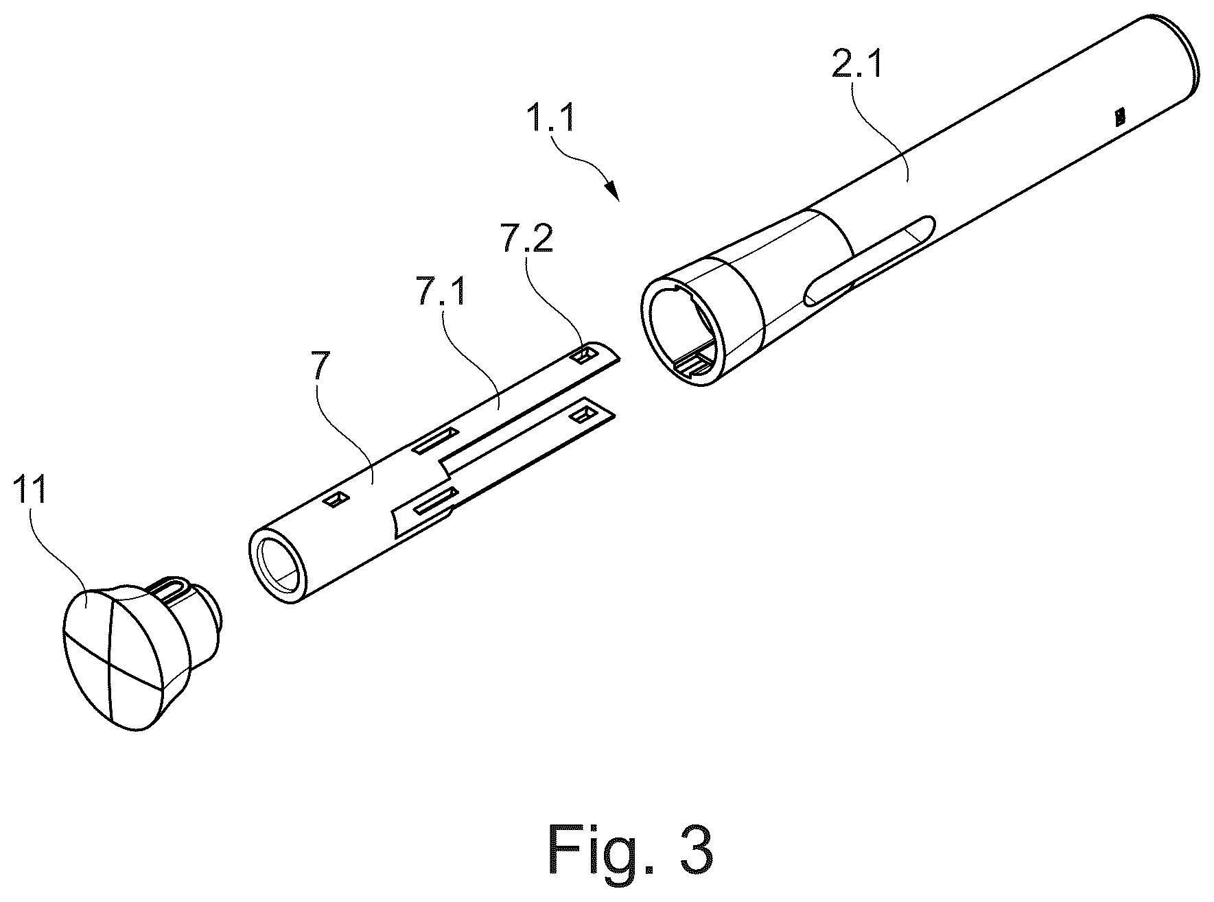 Patent US12311153 Figure 3 – Drug delivery device with feedback mechanism