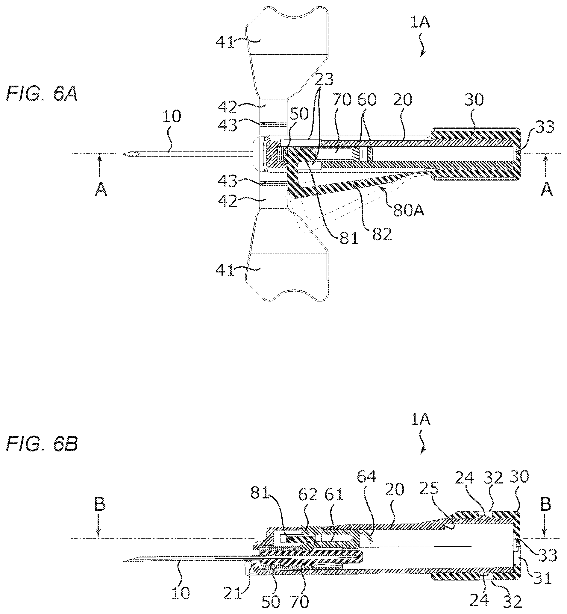 Patent US12311154 Figure 6 – Medical needle