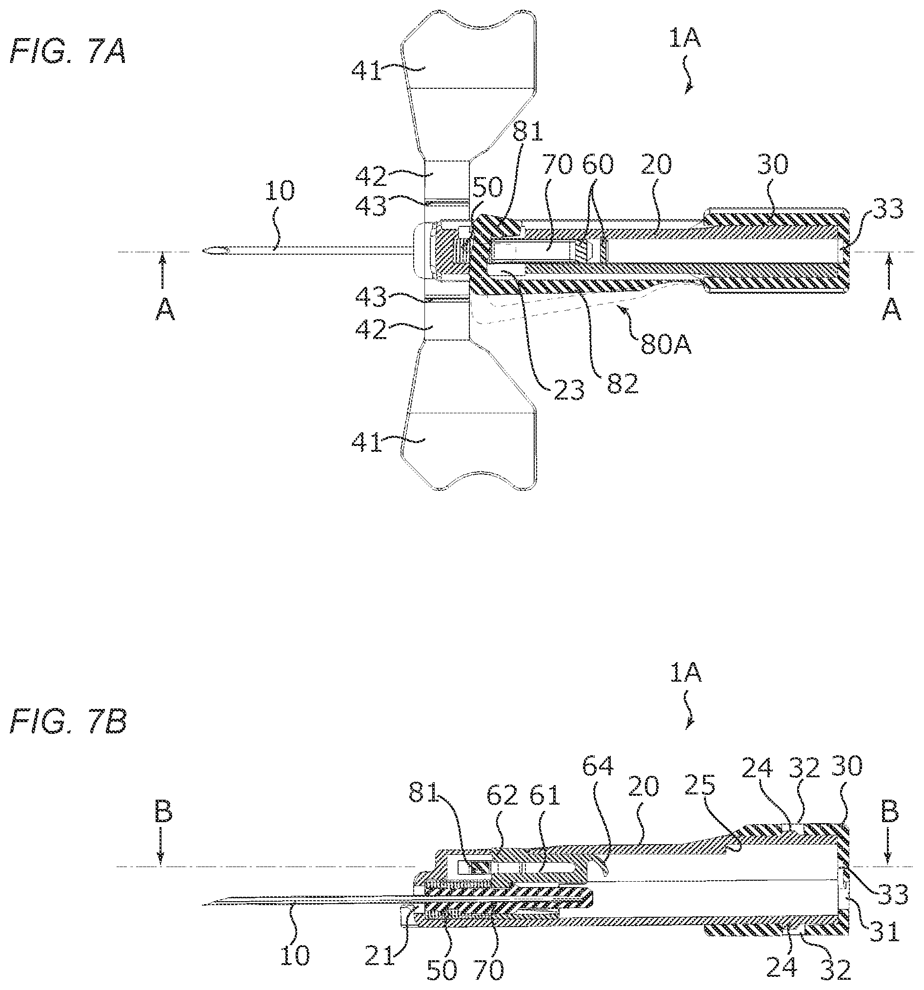Patent US12311154 Figure 7 – Medical needle