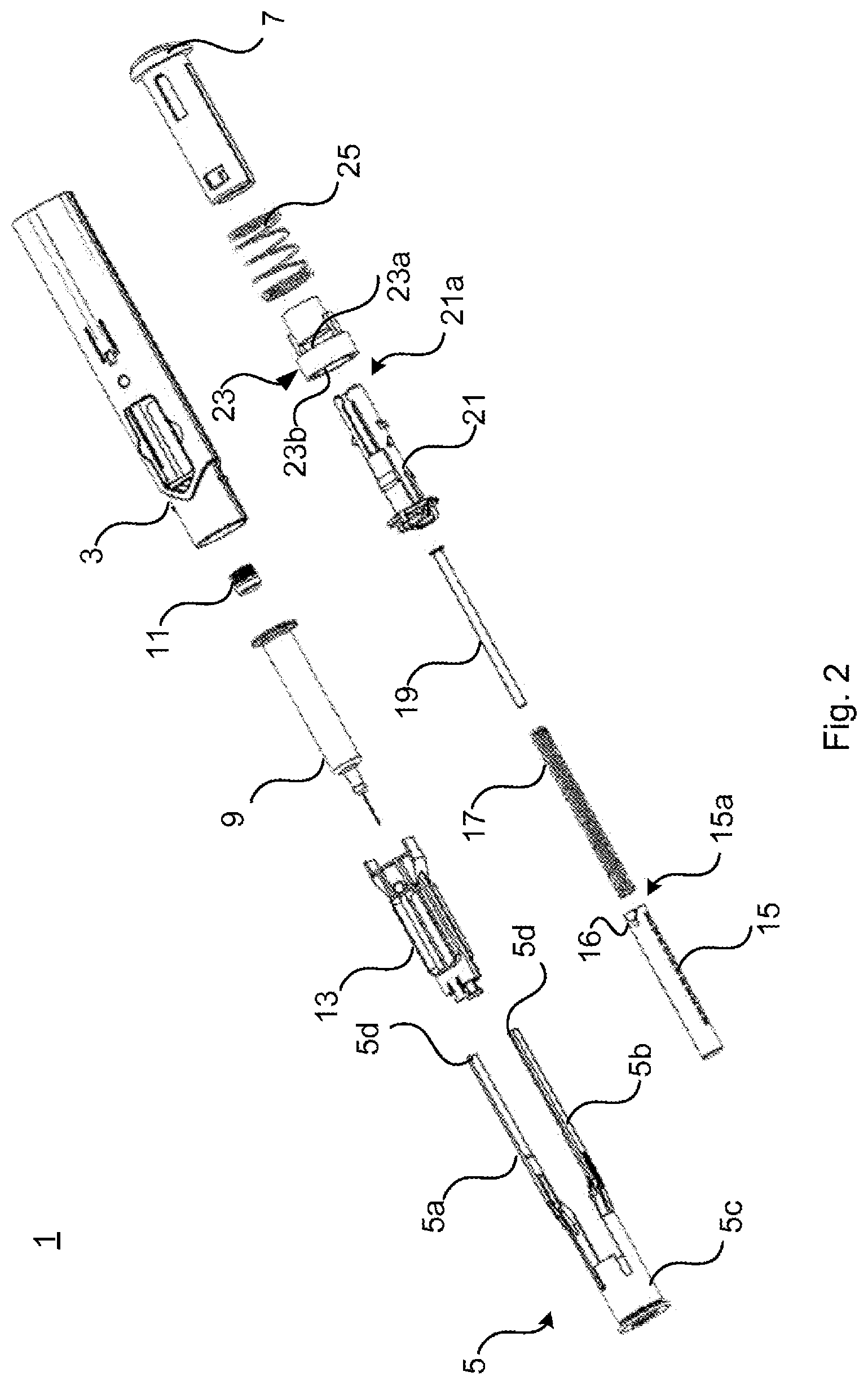 Patent US12311155 Figure 2 – Administration assembly for a medicament delivery device and a medicament delivery device comprising the same
