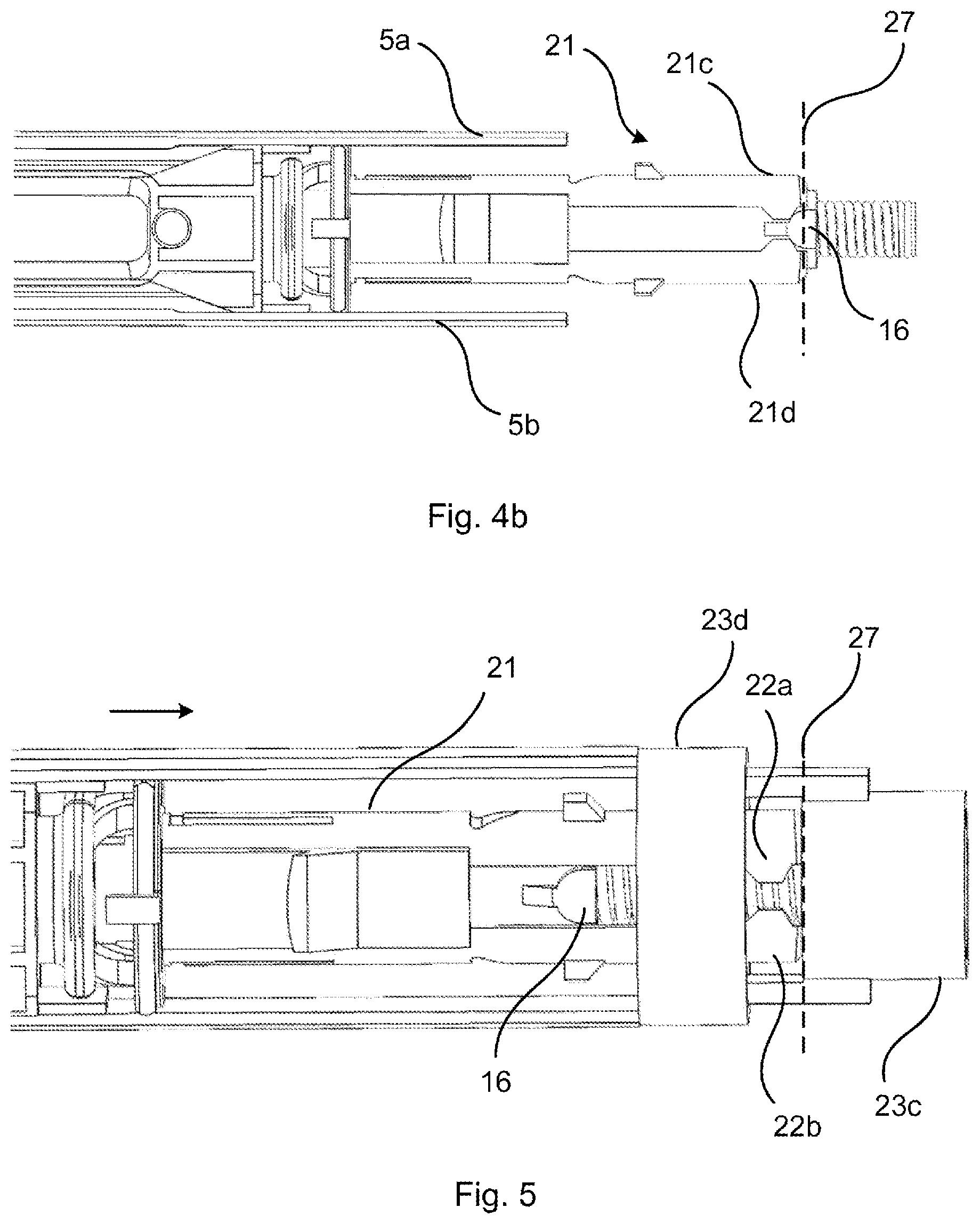 Patent US12311155 Figure 4 – Administration assembly for a medicament delivery device and a medicament delivery device comprising the same