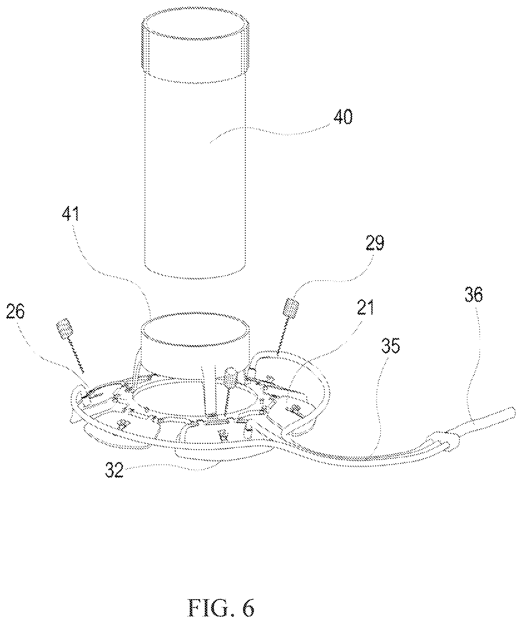 Patent US12311159 Figure 6 – Vacuum assisted sutureless inflow cannula and ring implantation of ventricular assist devices