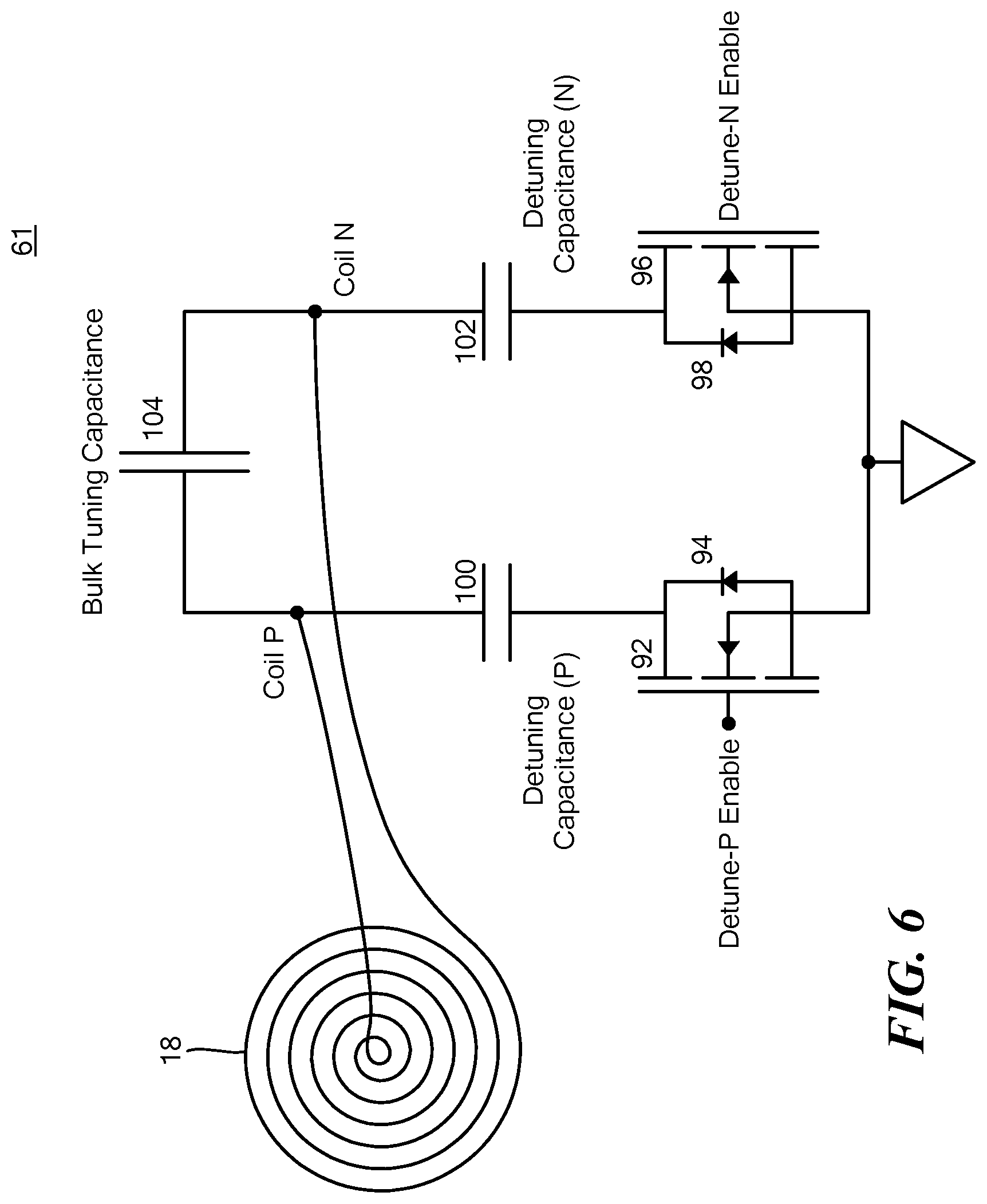 Patent US12311161 Figure 6 – Rectifier and the timing of switching of capacitors