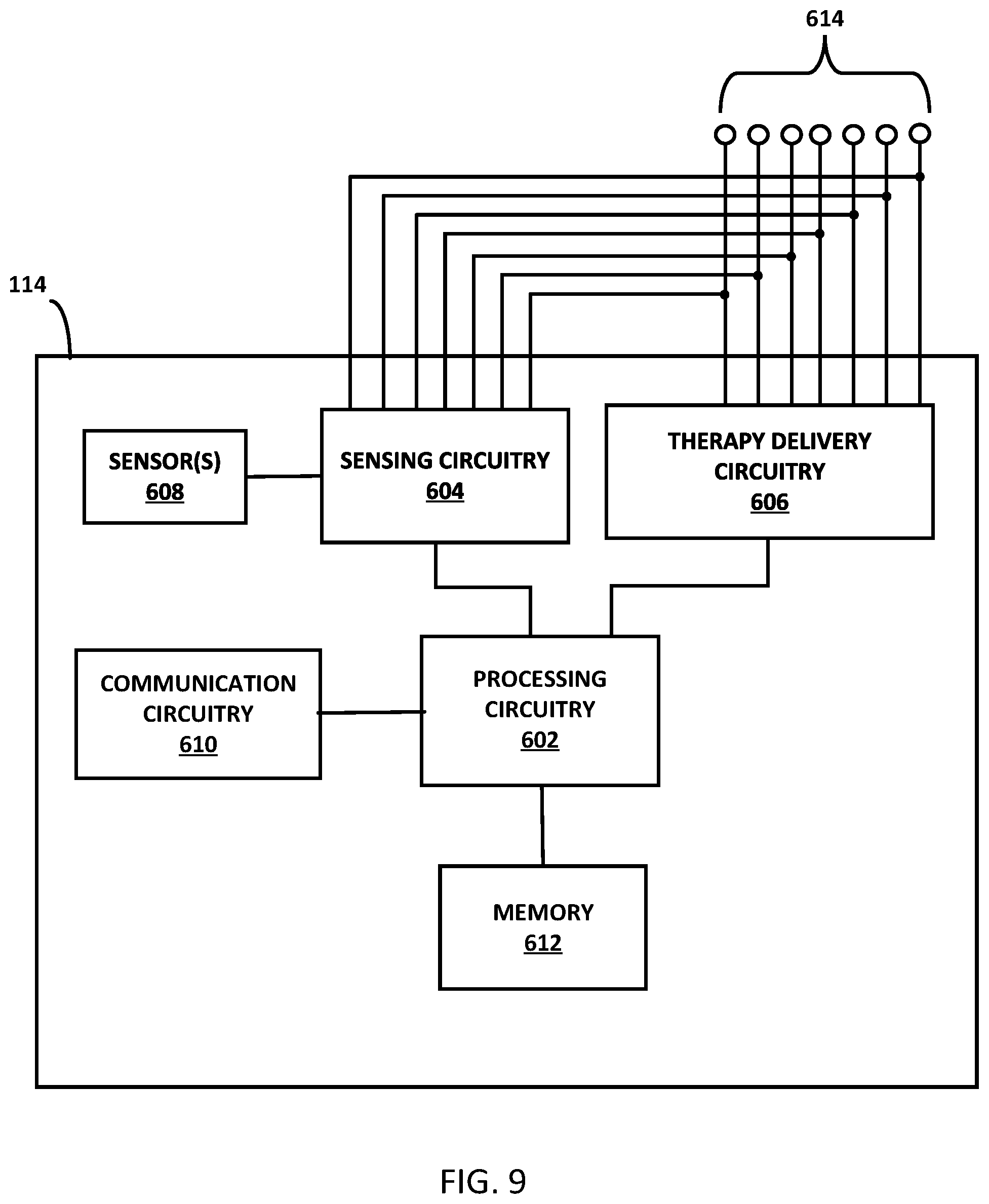 Patent US12311166 Figure 10 – Implantable medical system