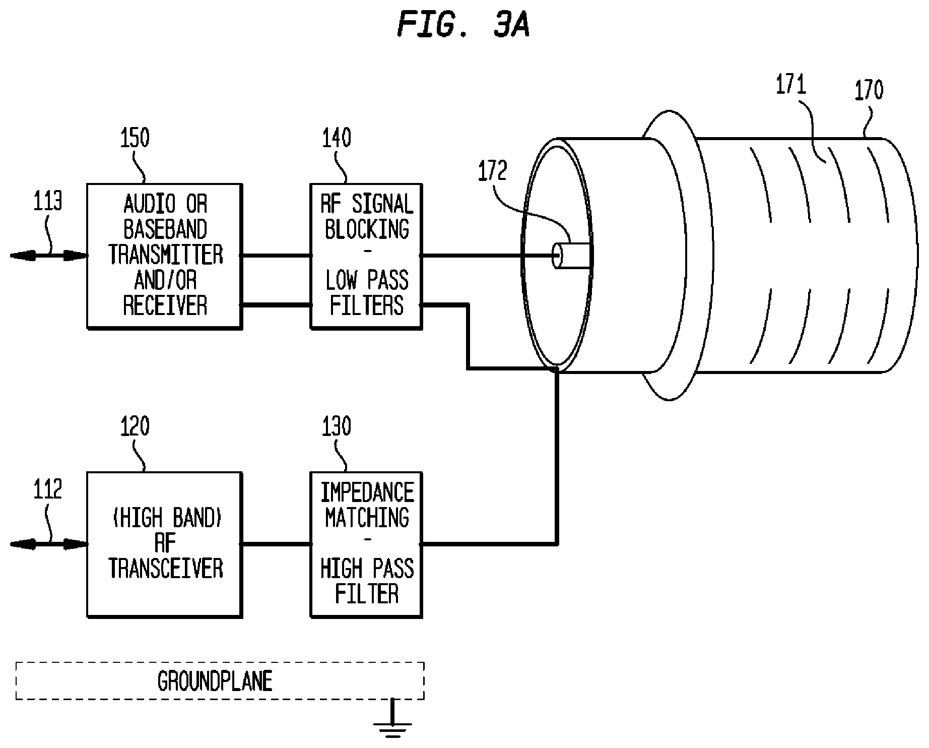 Patent US12311171 Figure 3 – Acoustic output device with antenna