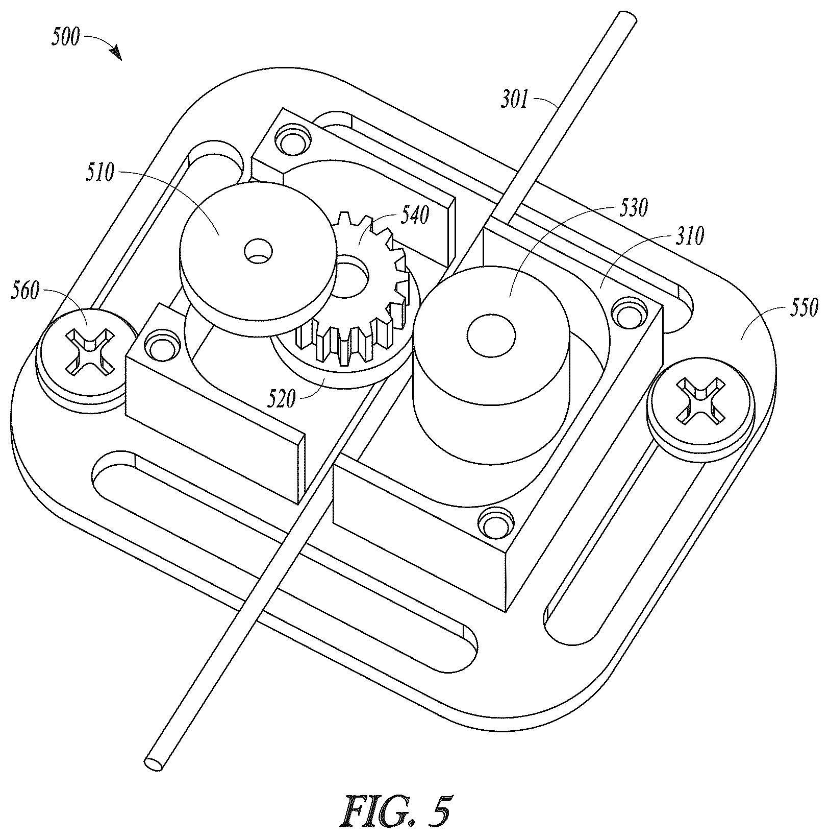 Patent US12311173 Figure 5 – Modular implant delivery and positioning system